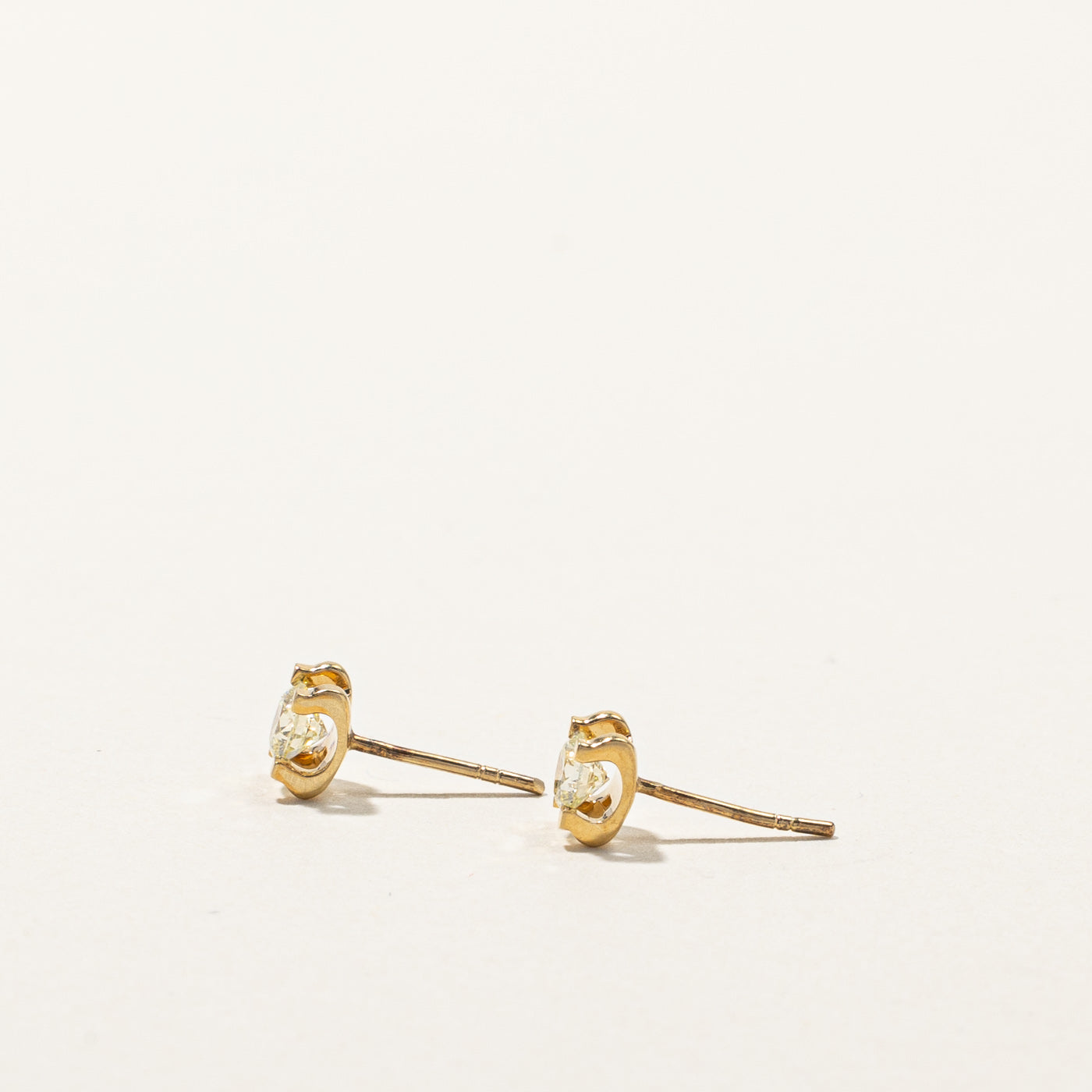 Prong Set Diamond Studs | 0.40ctw |