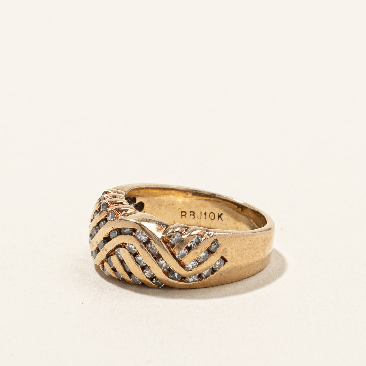 Channel Set Diamond Ring | 0.50ctw | SZ 3.5 |
