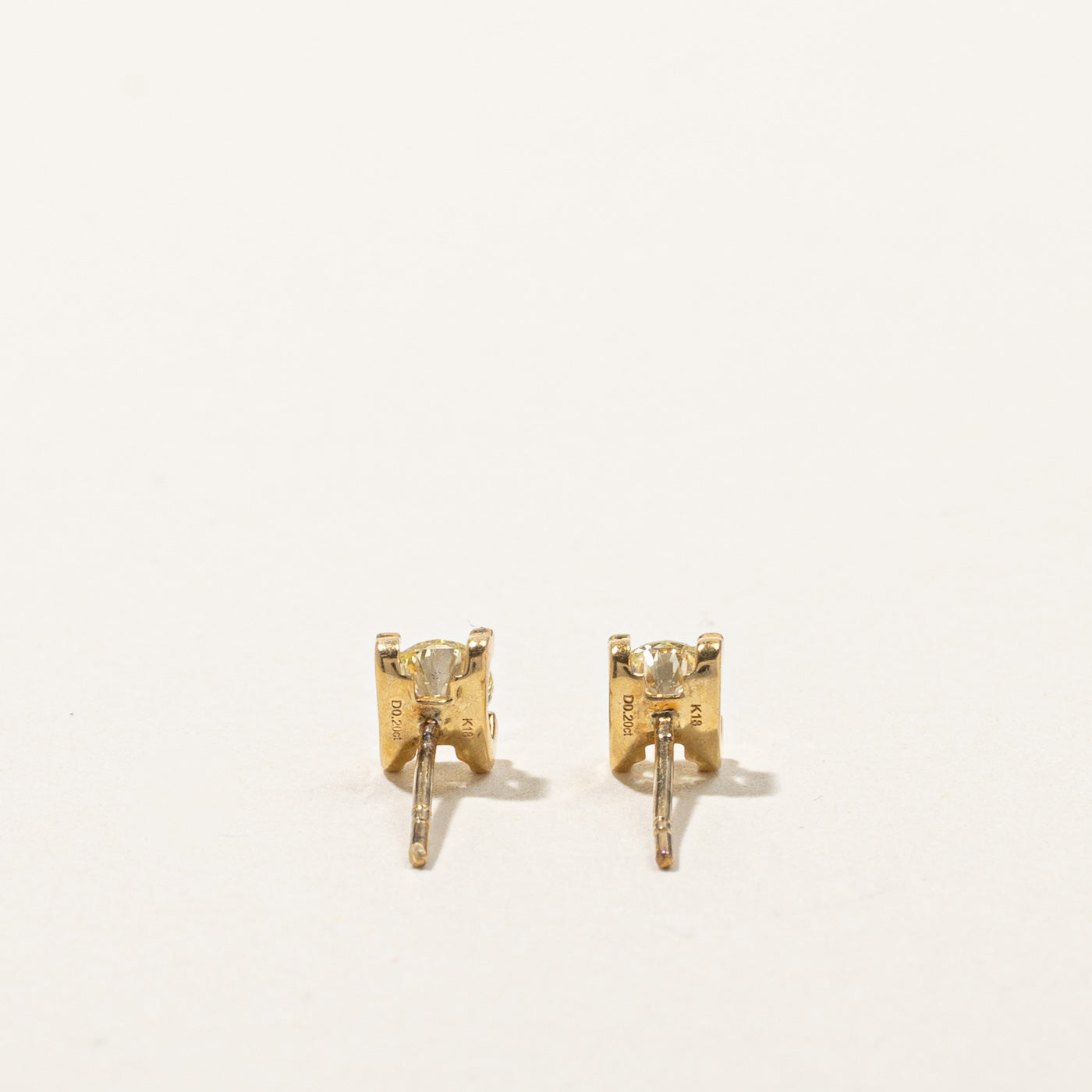 Prong Set Diamond Studs | 0.40ctw |
