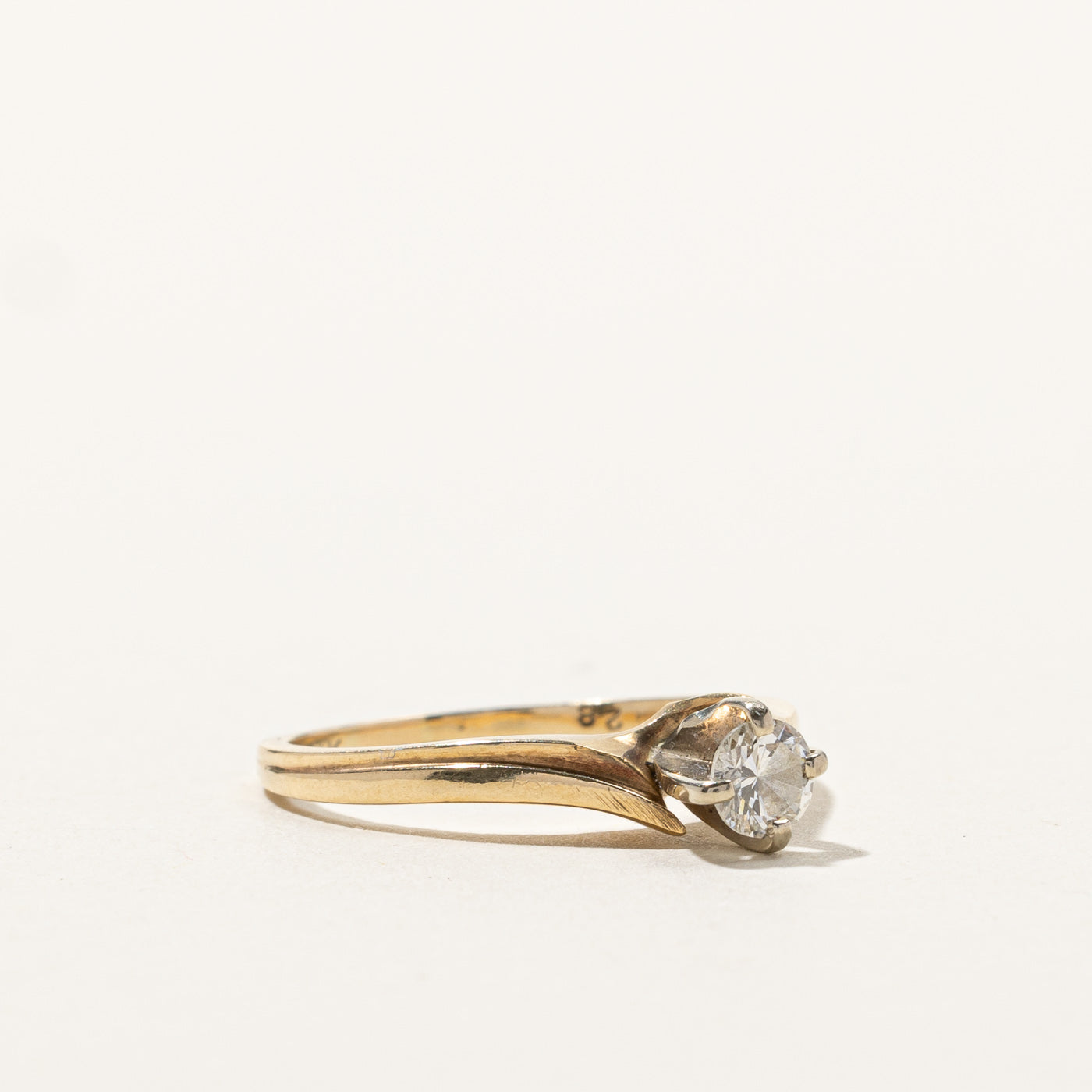 Solitaire Diamond Ring | 0.28ct | SZ 5.75 |