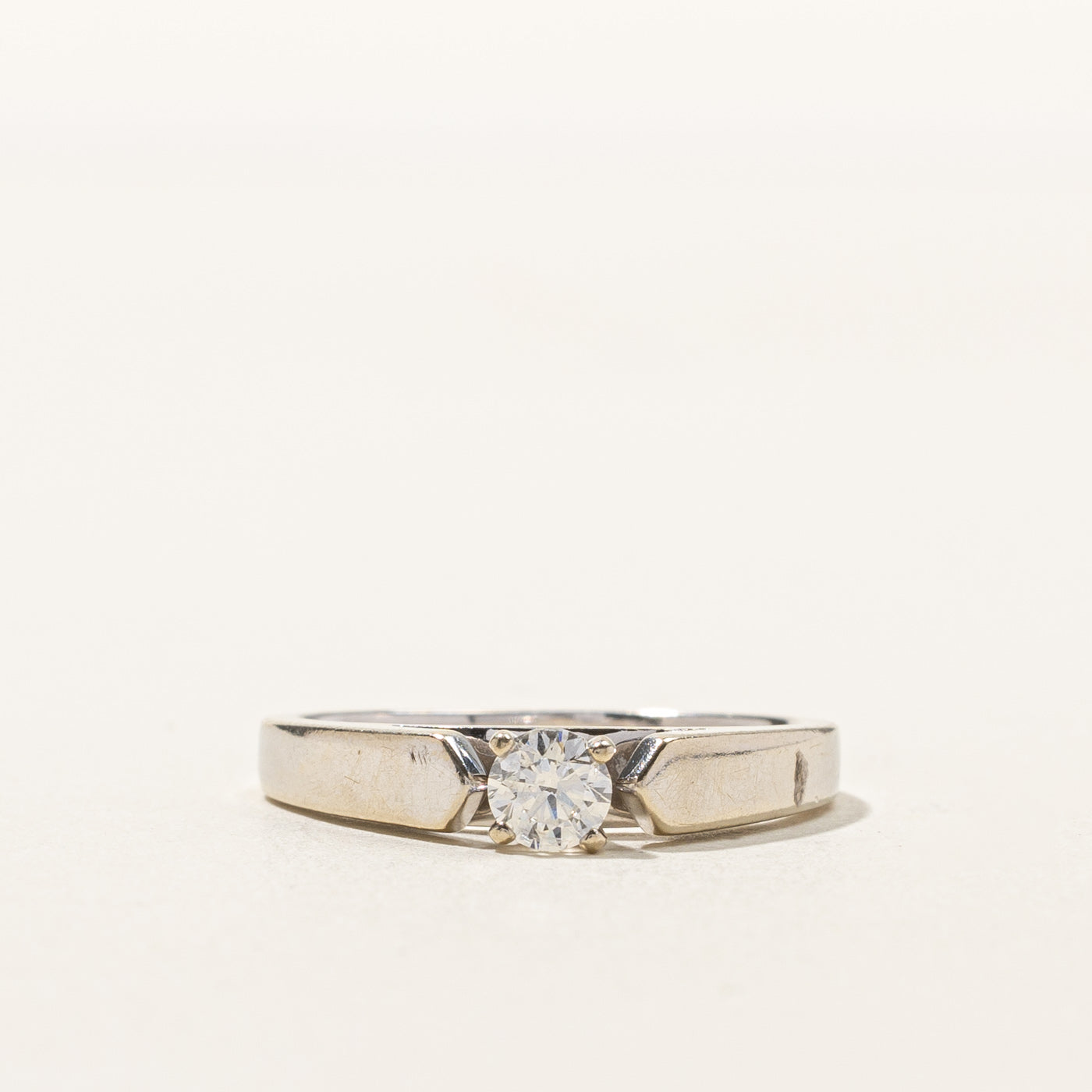 Solitaire Diamond Ring | 0.21ct | SZ 5 |