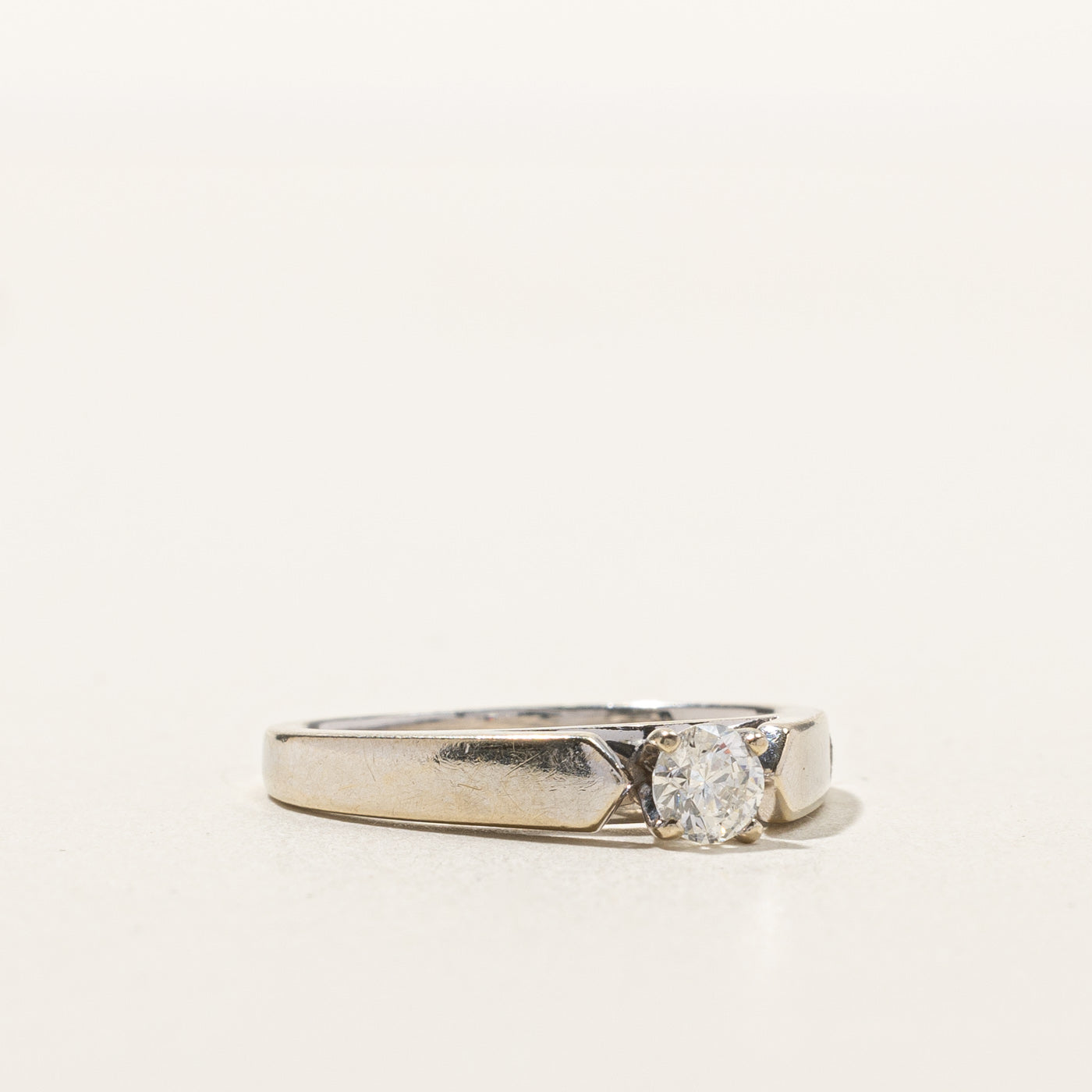 Solitaire Diamond Ring | 0.21ct | SZ 5 |