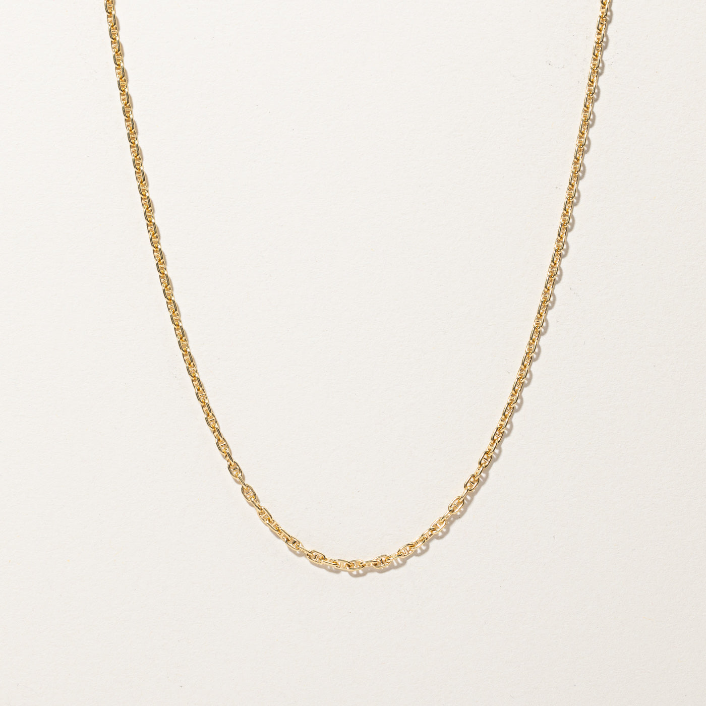 Gold Anchor Chain | 24"|
