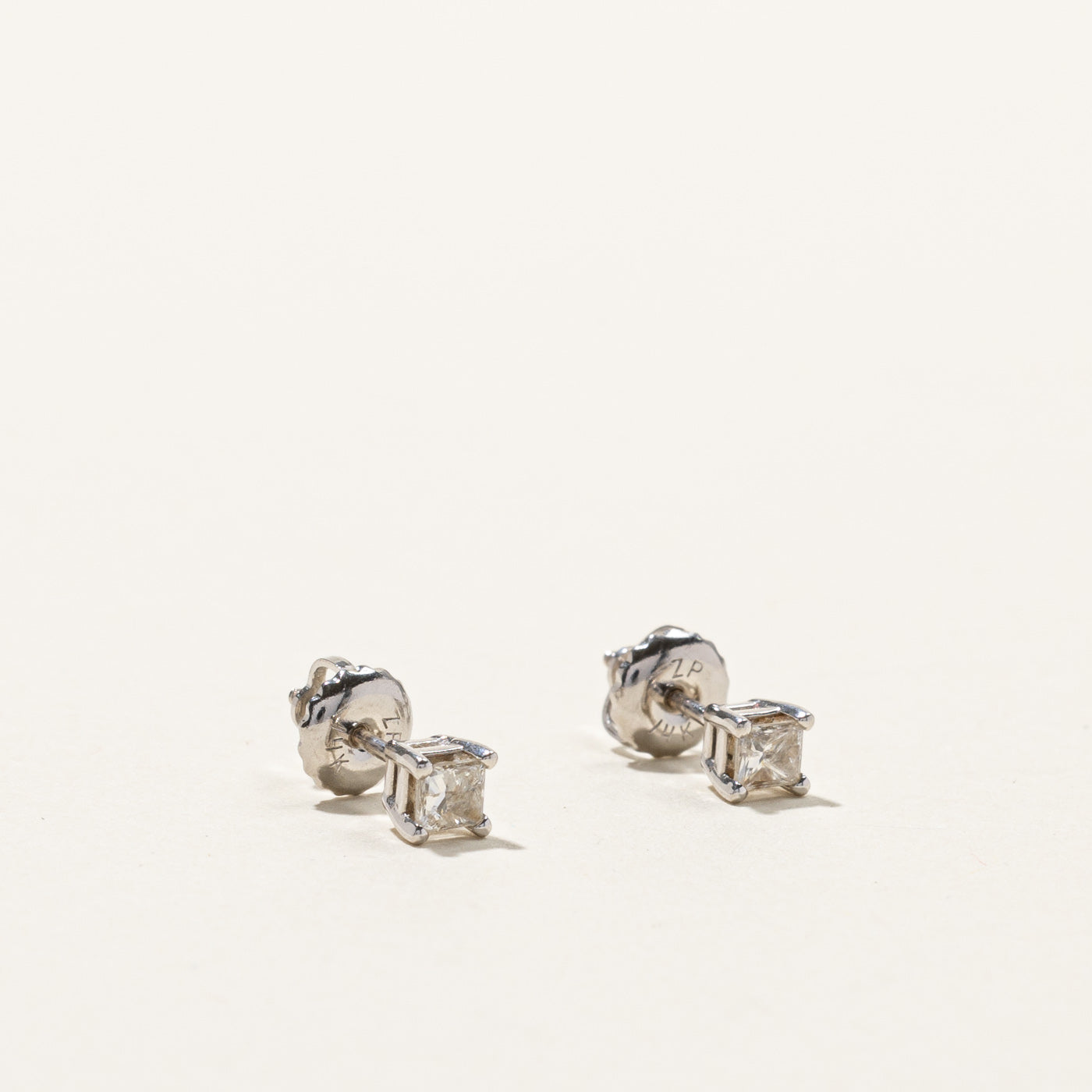 Princess Diamond Studs | 0.28ctw |