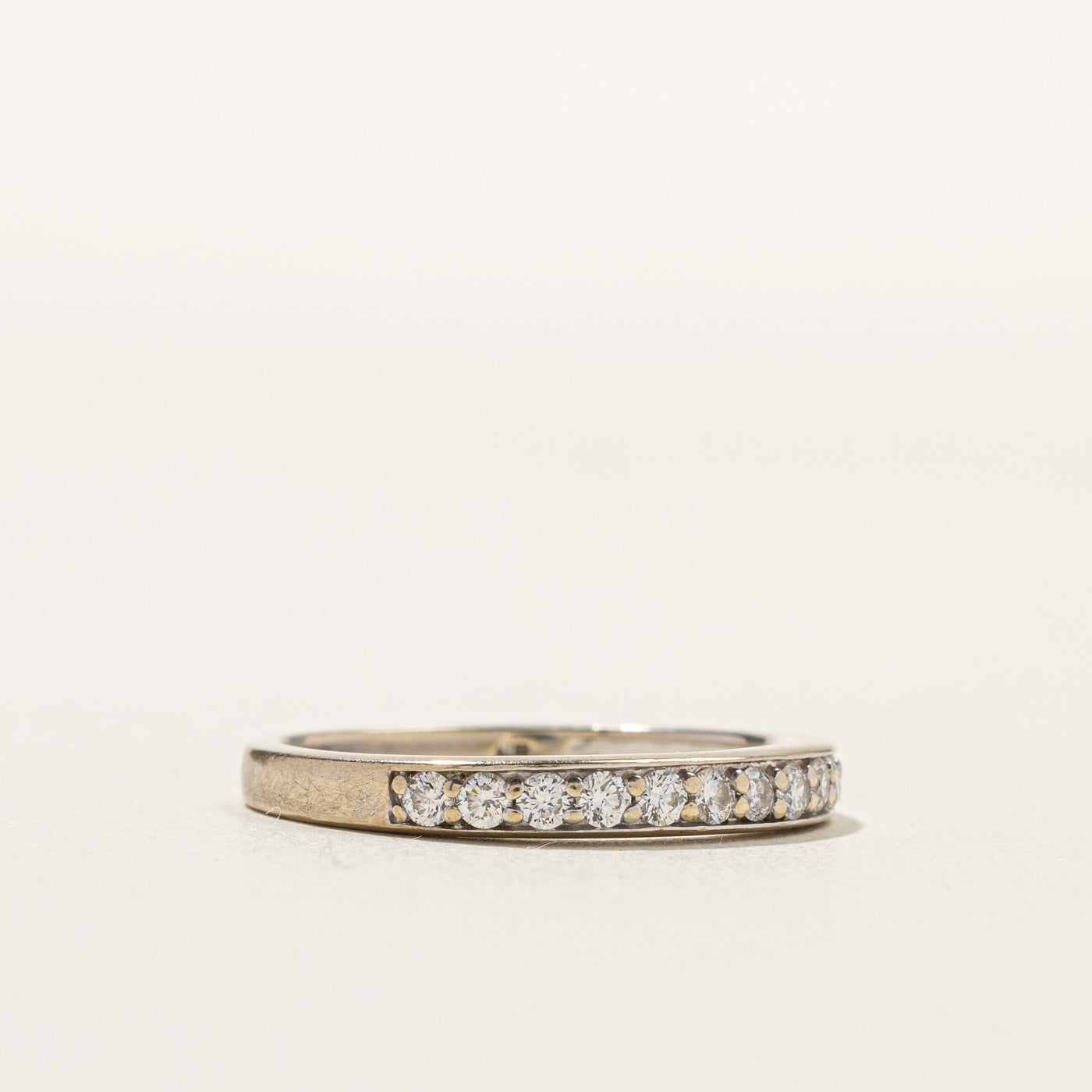 Semi Eternity Diamond Ring | 0.30ctw | SZ 6.5 |
