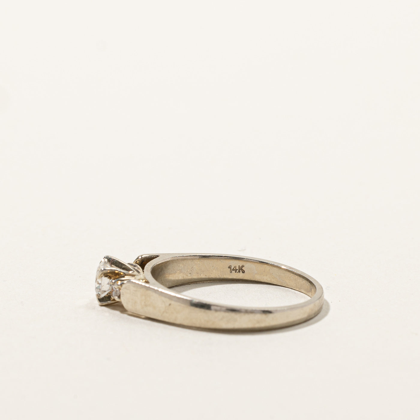 Three Stone Diamond Ring | 0.37ctw | SZ 7.25 |