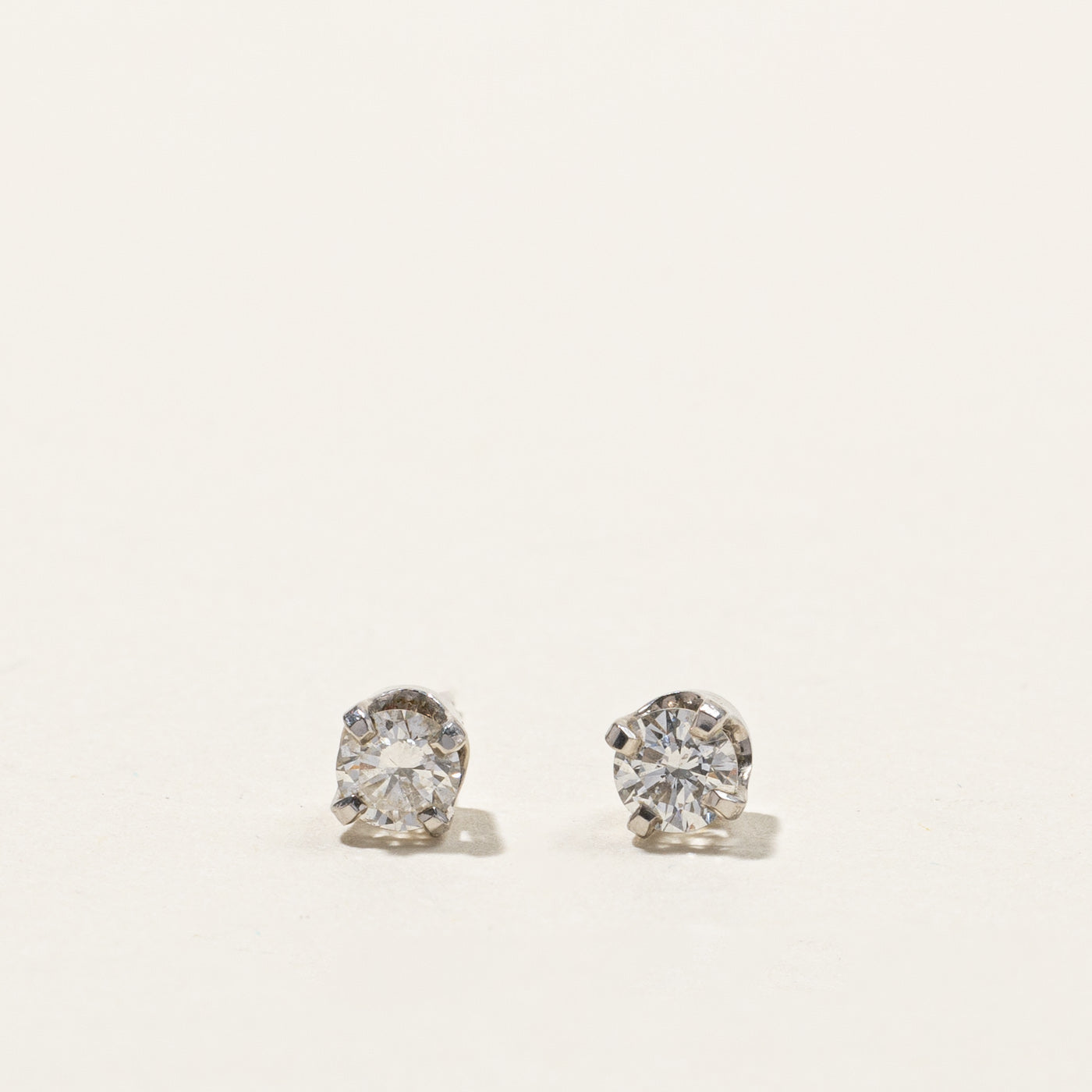 Boucles d'oreilles puces en diamant | 0,44 ct |