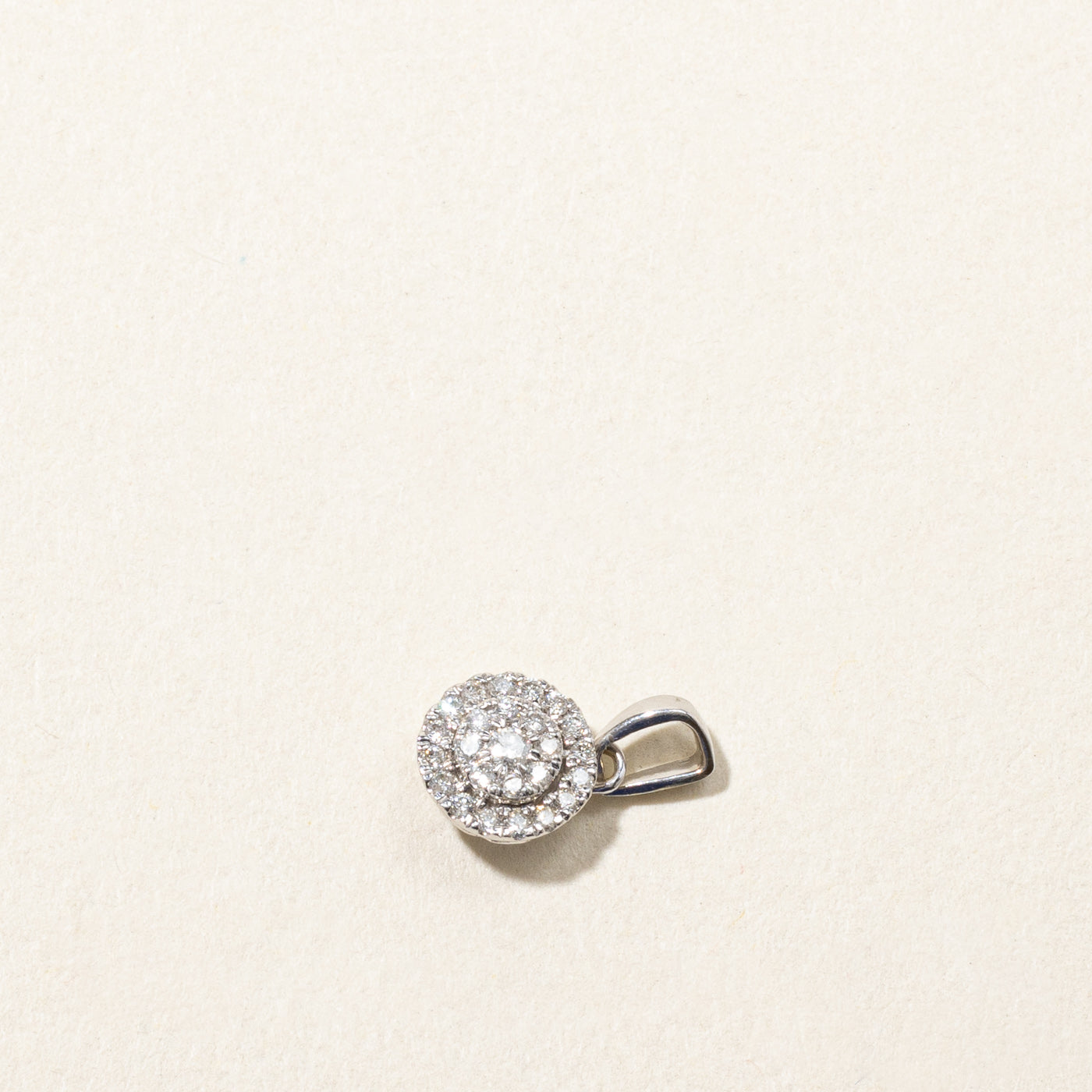 Pendentif en diamants en grappe | 0,25 ct |