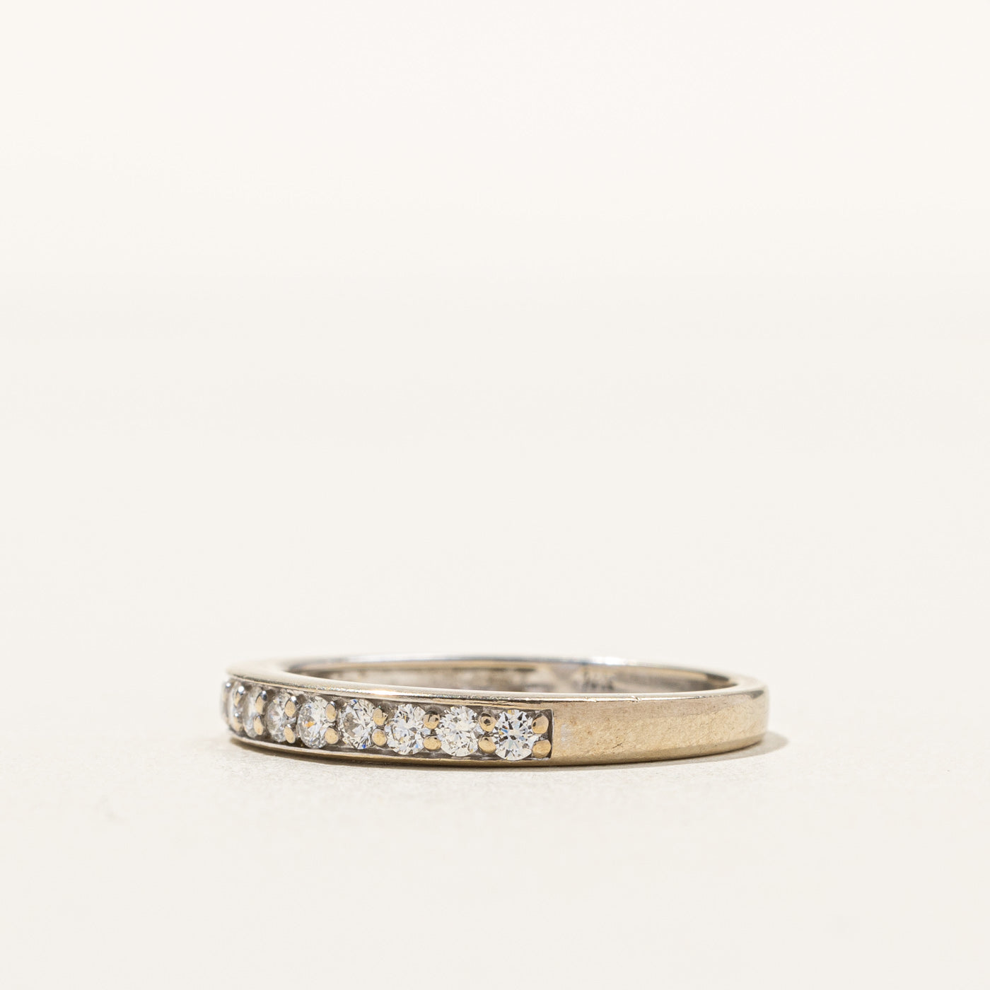 Semi Eternity Diamond Ring | 0.30ctw | SZ 6.5 |