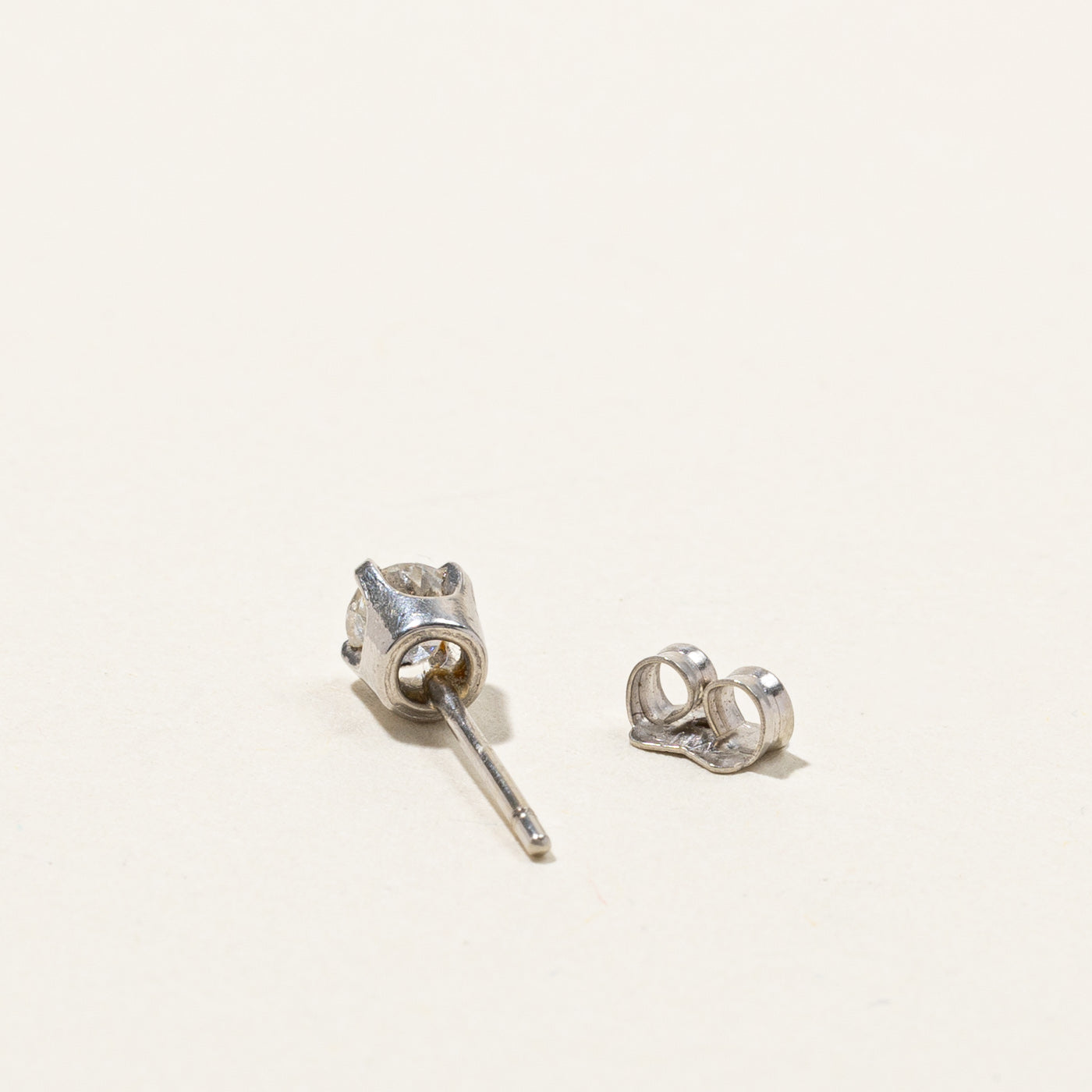 Boucles d'oreilles puces en diamant | 0,44 ct |