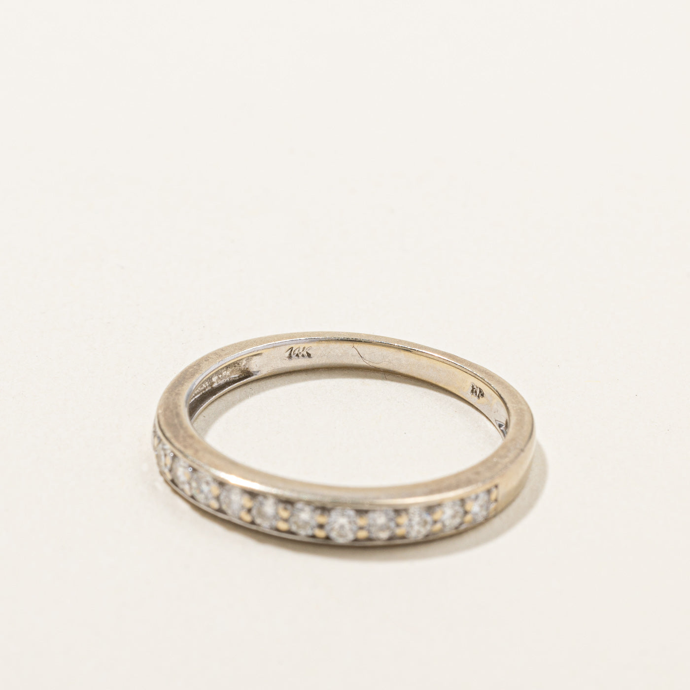 Semi Eternity Diamond Ring | 0.30ctw | SZ 6.5 |