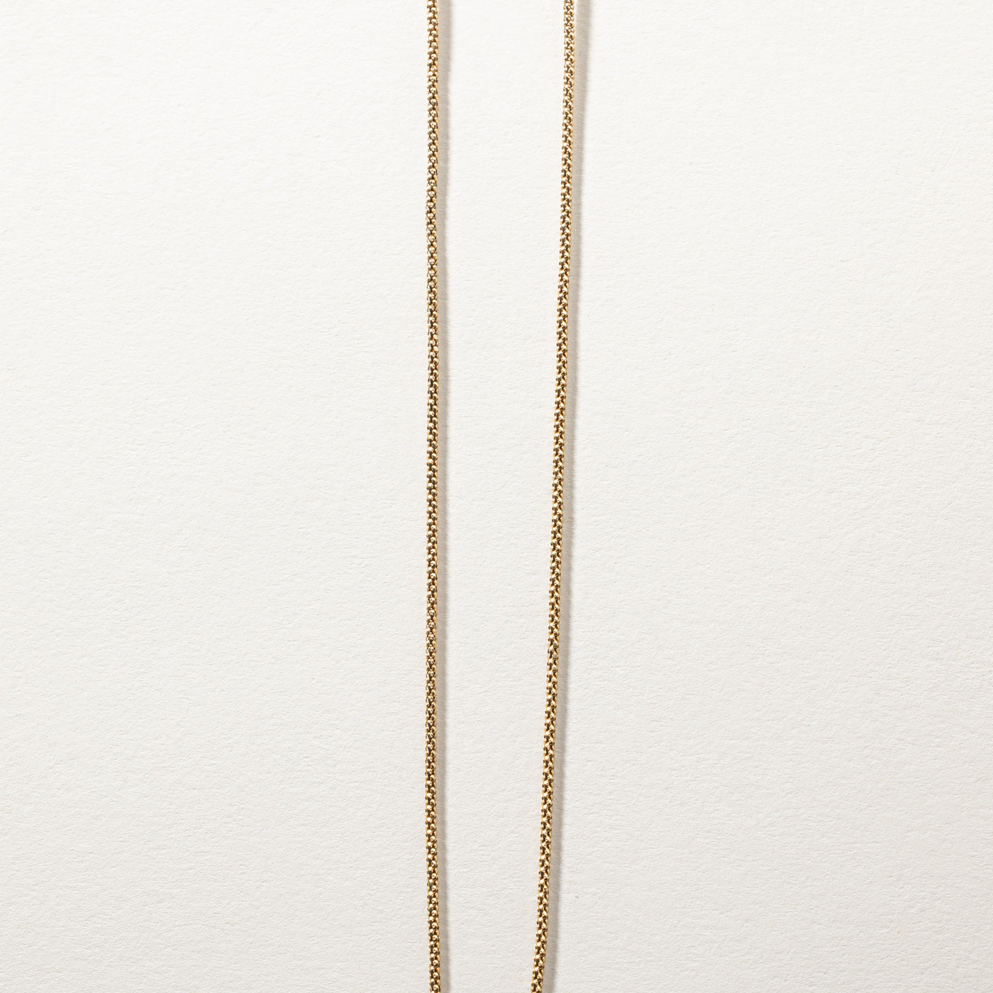 Gold Popcorn Chain | 18"|