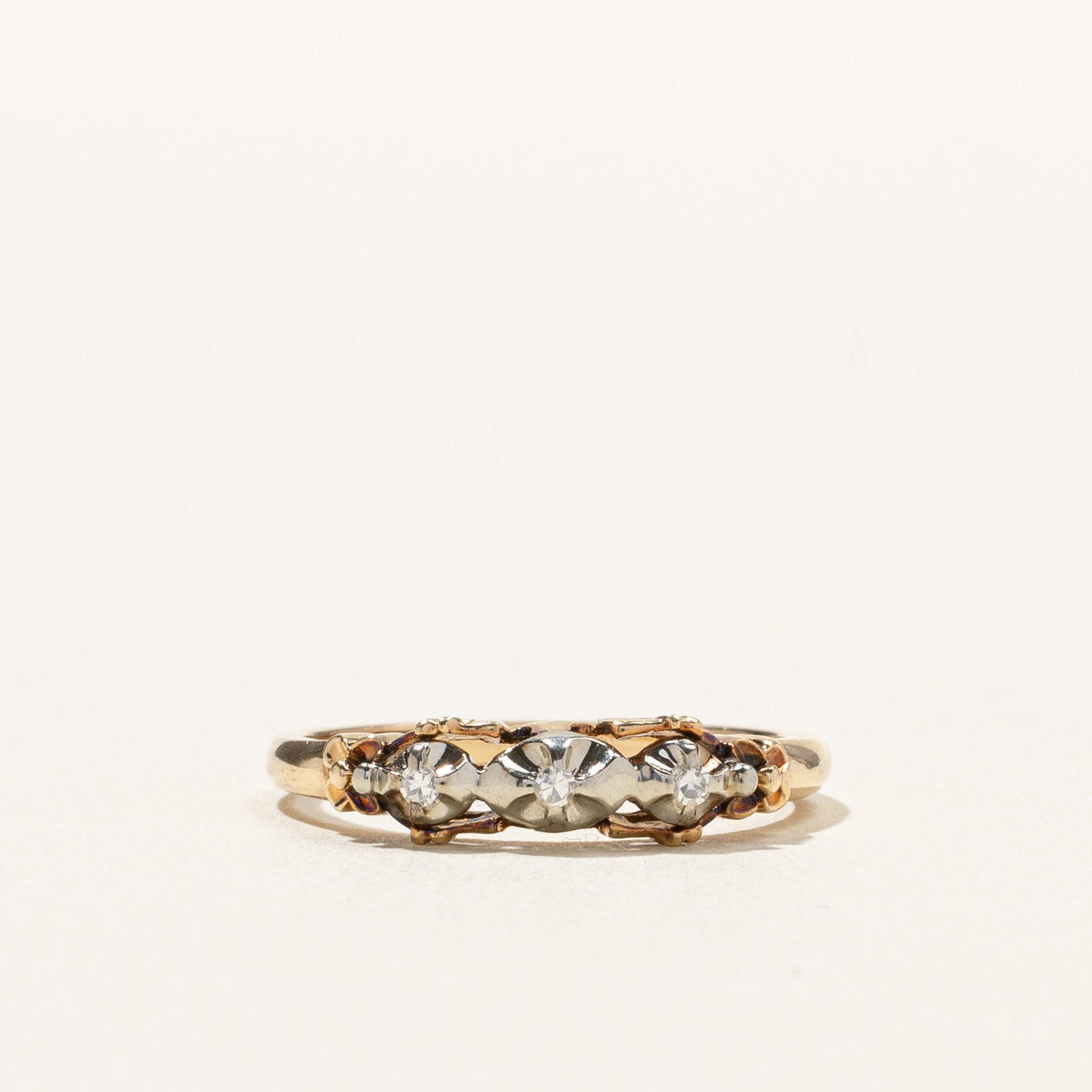 Diamond Vintage Ring | 0.03ctw | SZ 5.75 |