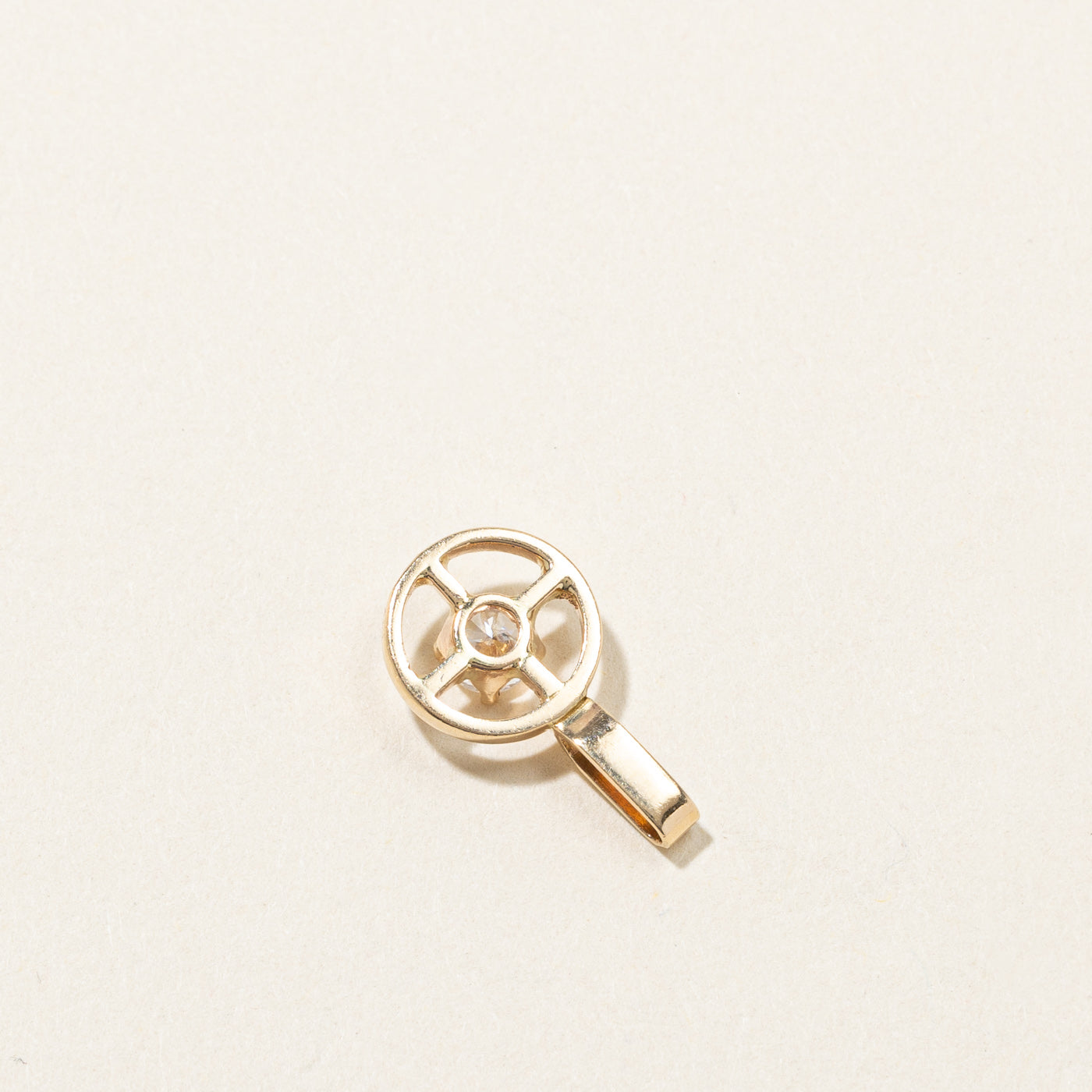 Solitaire Diamond Pendant | 0.20ct |