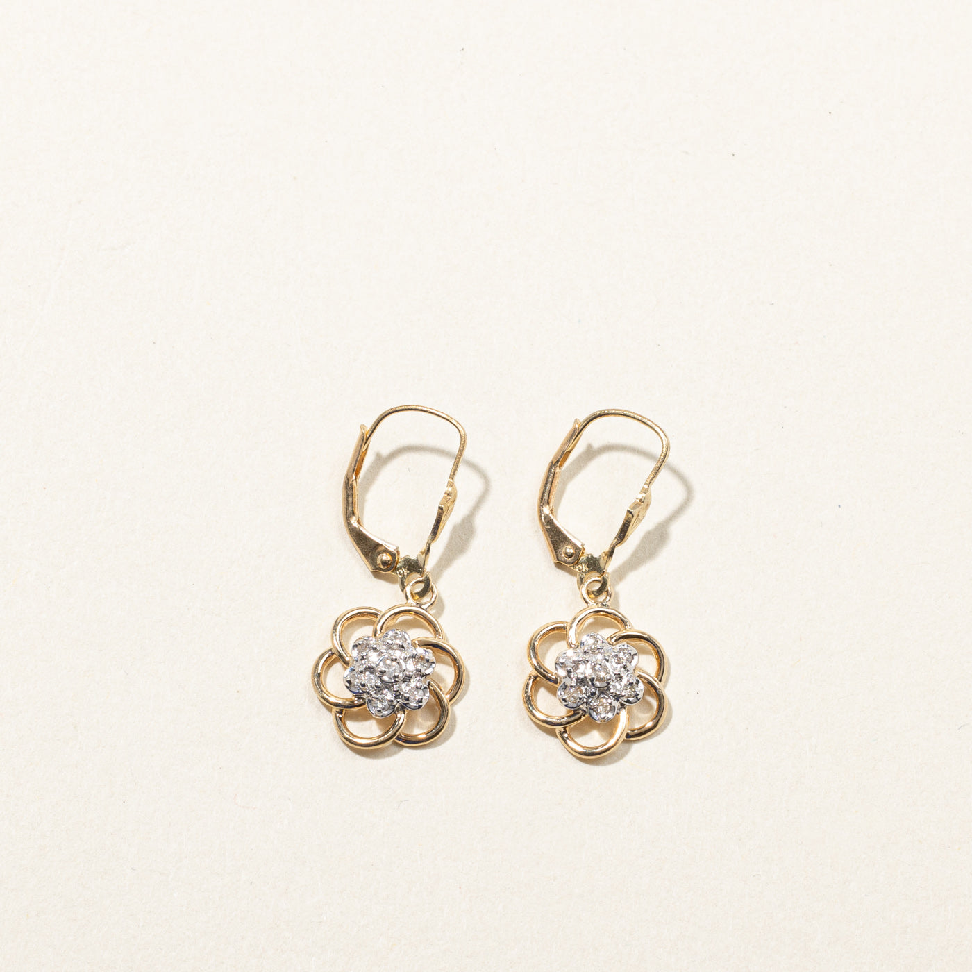 Cluster Diamond Earrings | 0.14ctw |