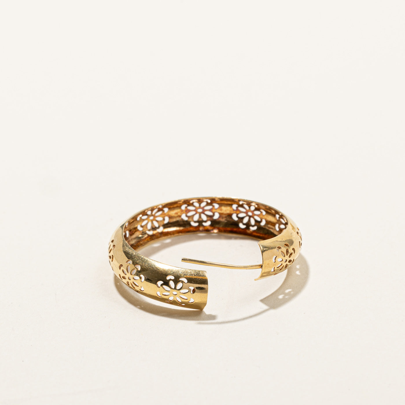 Textured Hoop Earrings