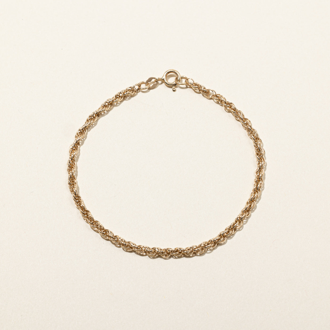 Gold Prince of Wales Chain Bracelet | 8"|