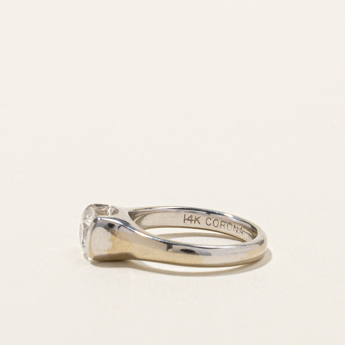 Tension Set Diamond Engagement Ring | 0.75ct SI2 G | SZ 4.5 |