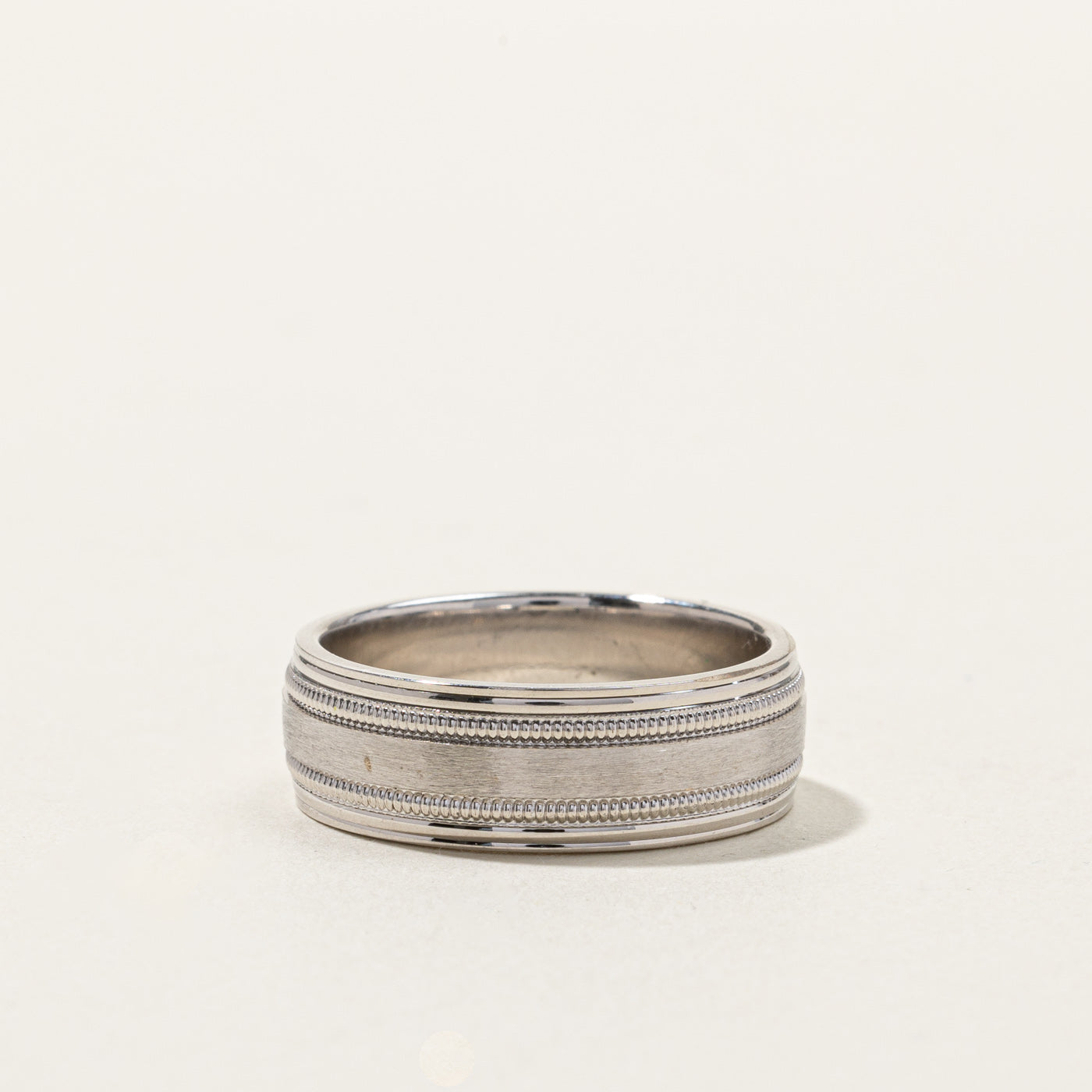 White Gold Band | SZ 8.75 |
