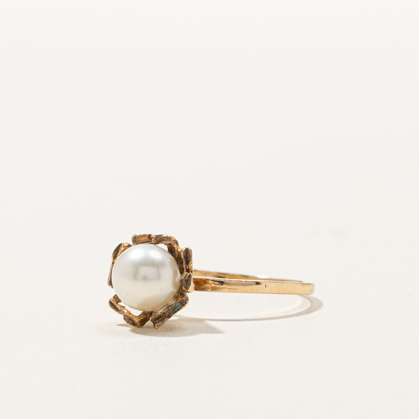 High Set Pearl Ring | SZ 7.25 |