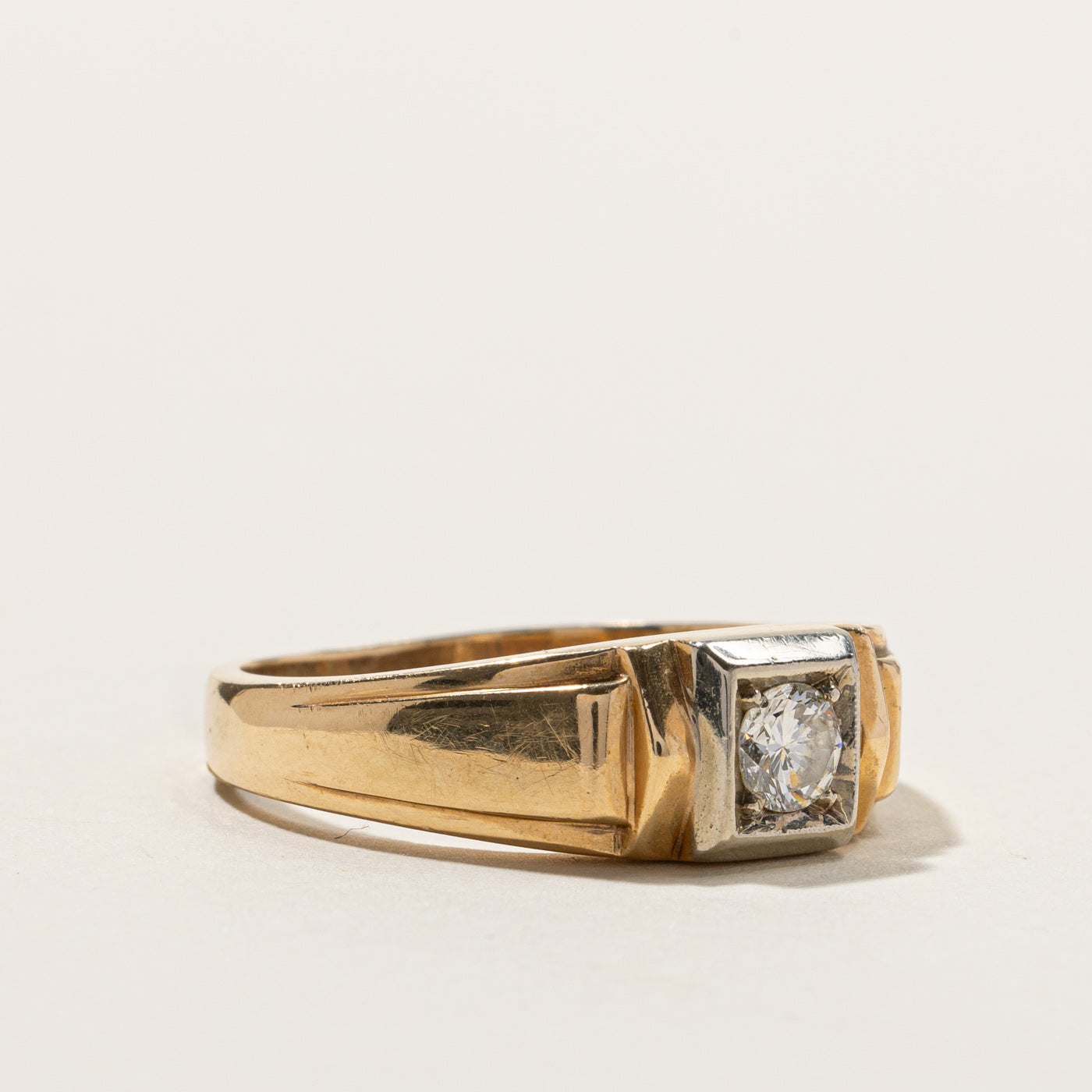 Solitaire Diamond Ring | 0.34ct | SZ 11.5 |