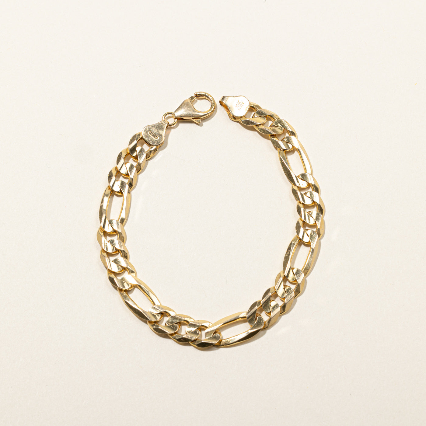 Figaro Link Chain Bracelet | 8"|