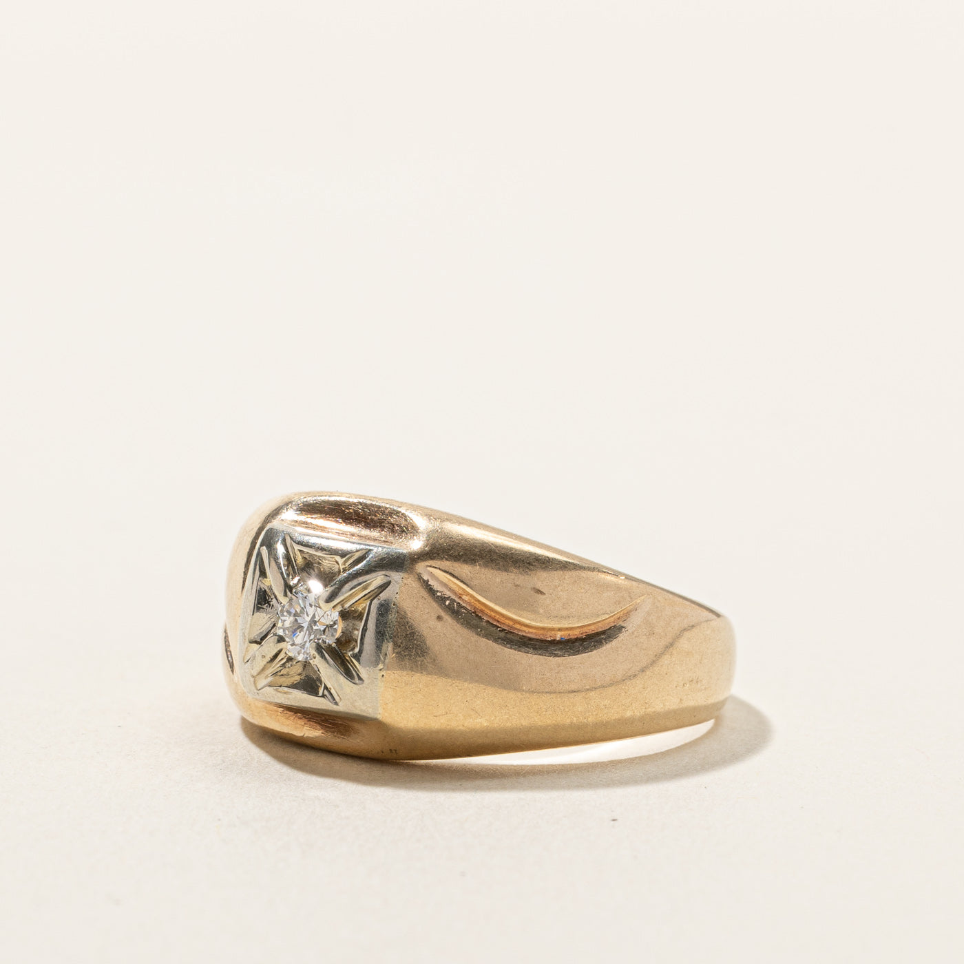 Claw Set Diamond Ring | 0.16ct | SZ 8.5 |