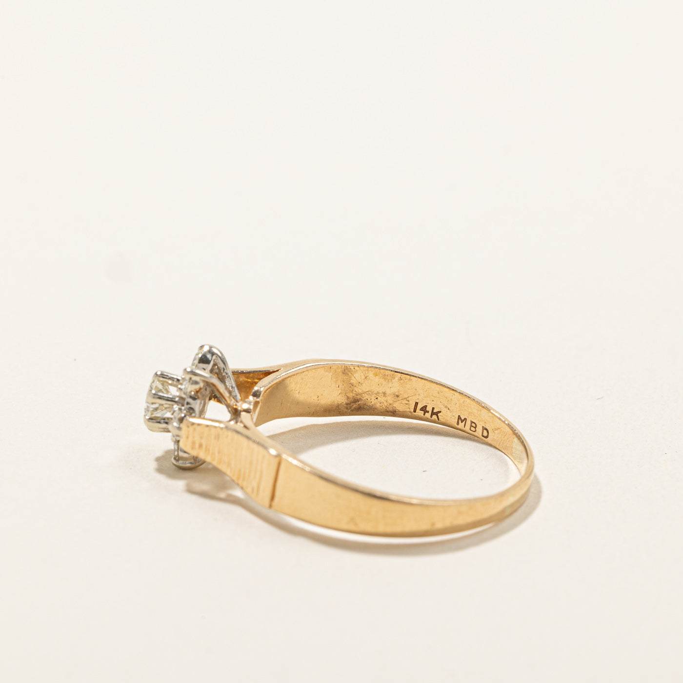 Diamond Cluster Cocktail Ring | 0.38ctw | SZ 9.5 |