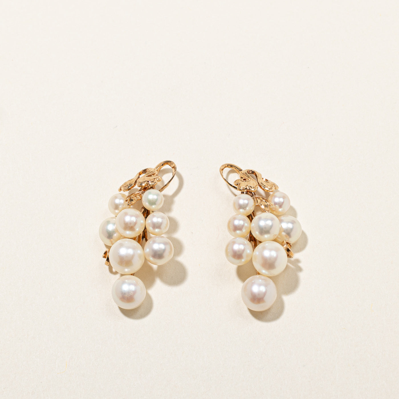 Multi Pearl Earrings
