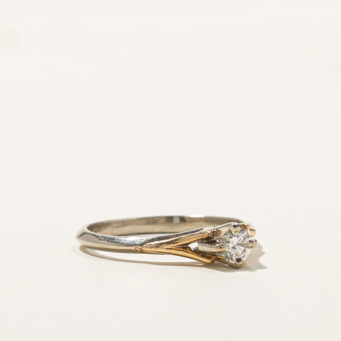 High Set Diamond Ring | 0.23ct | SZ 8 |