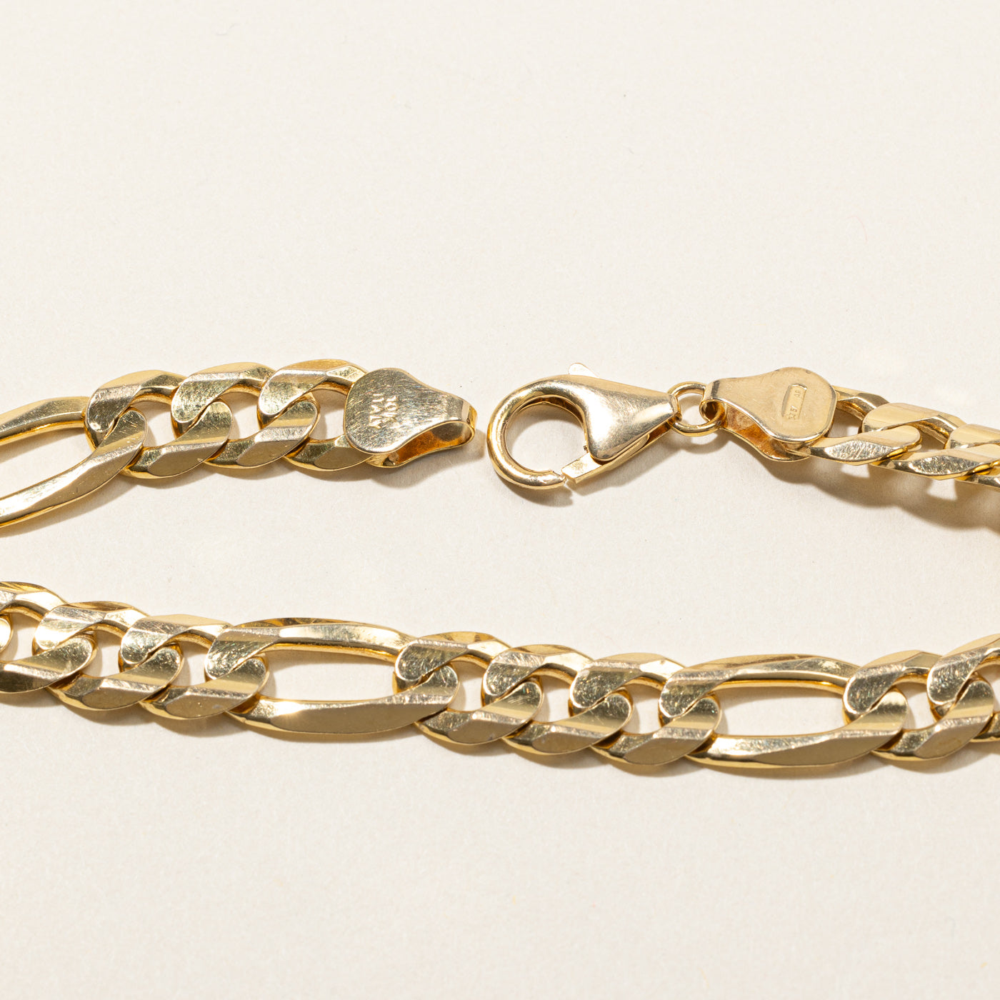Figaro Link Chain Bracelet | 8"|