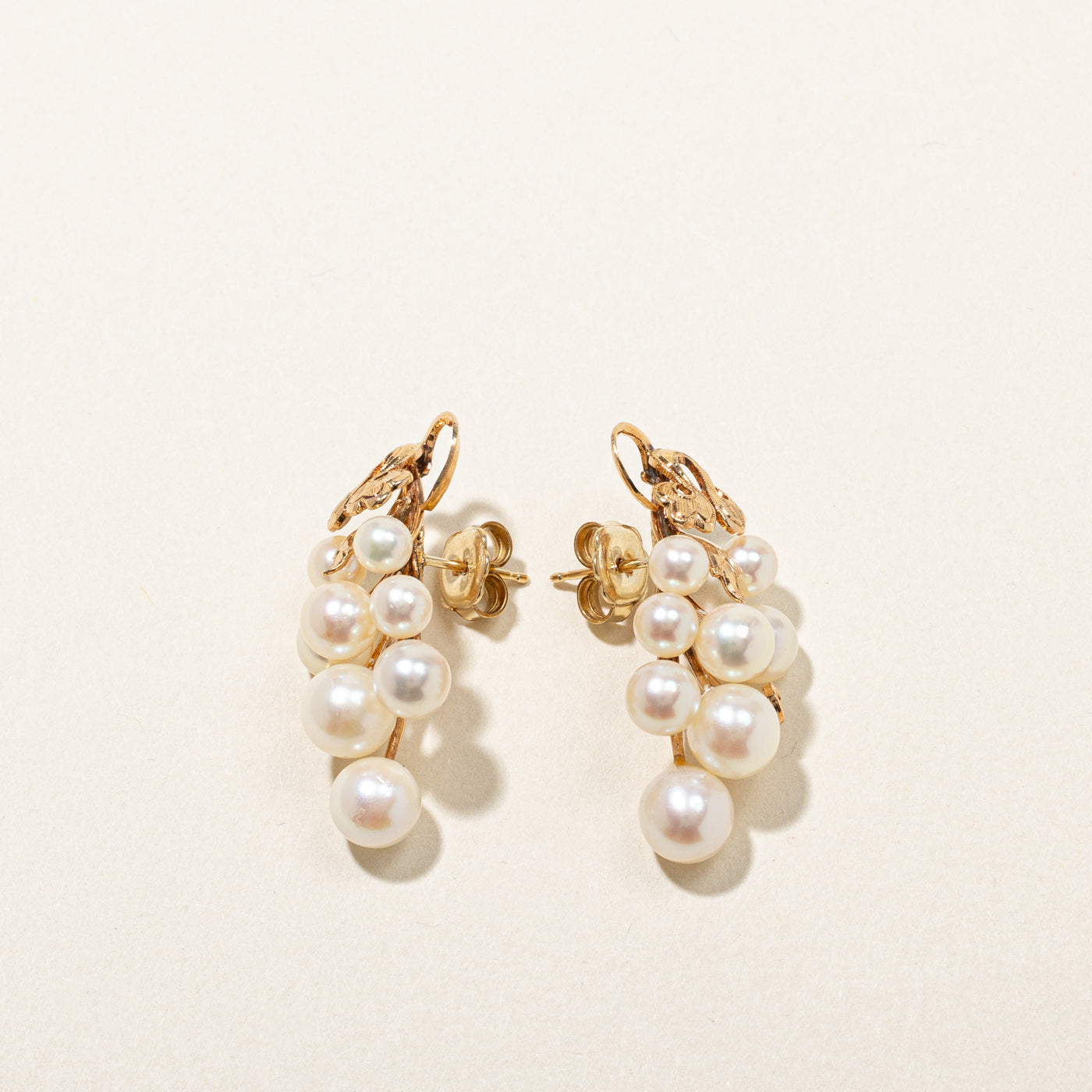 Multi Pearl Earrings