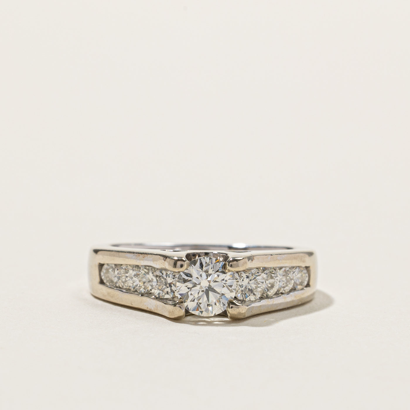 Channel Set Diamond Ring | 1.00ctw | SZ 4.5 |