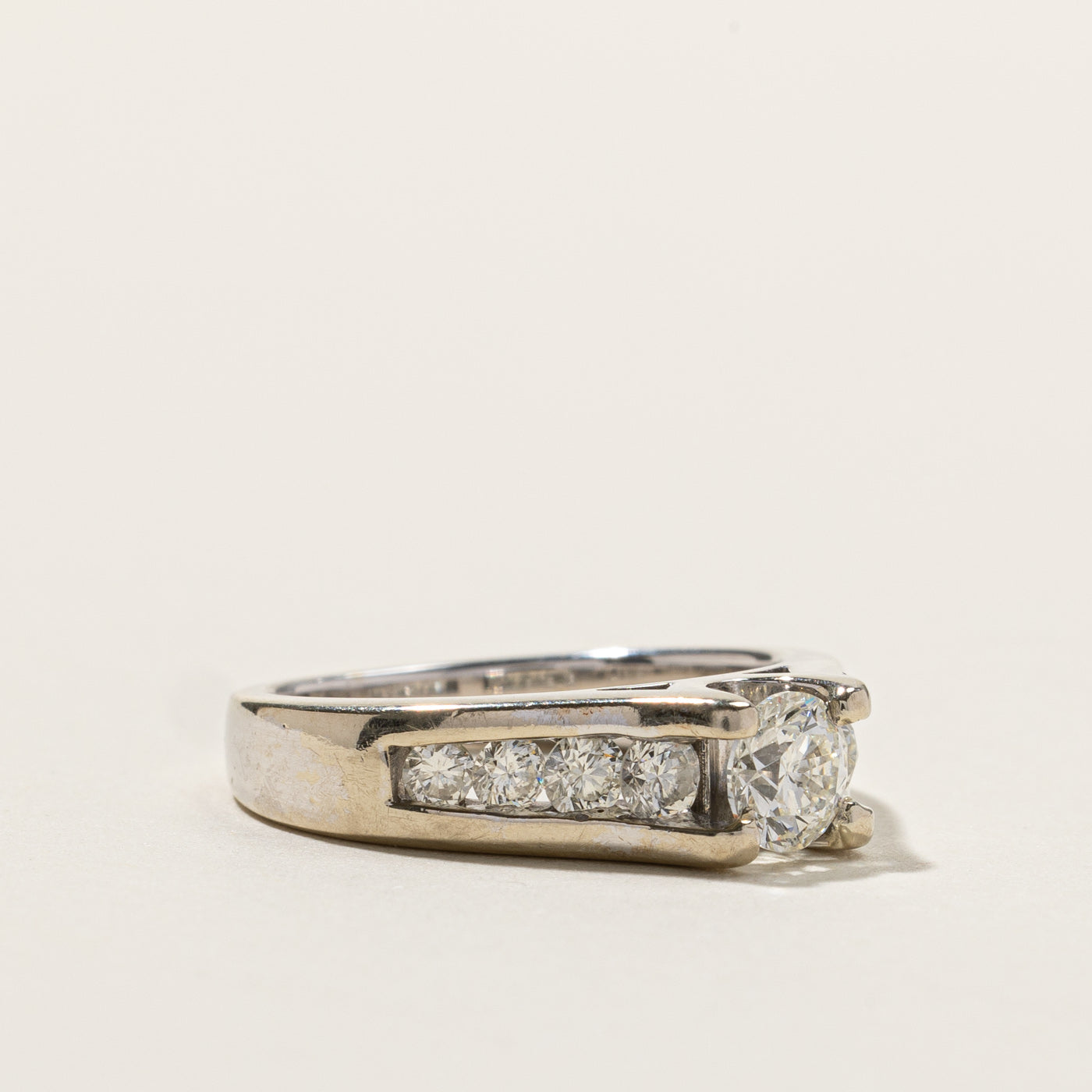 Channel Set Diamond Ring | 1.00ctw | SZ 4.5 |