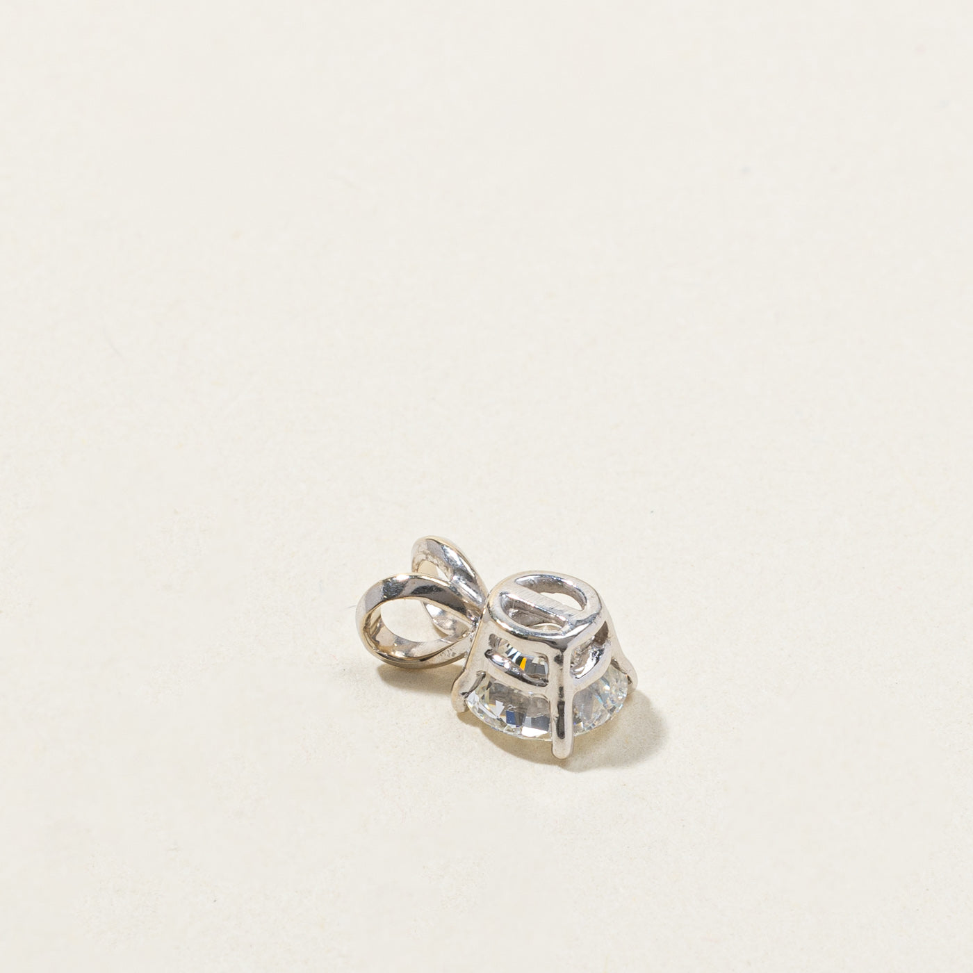 GIA Certified Solitaire Diamond Pendant | 1.03ct VS1 F |