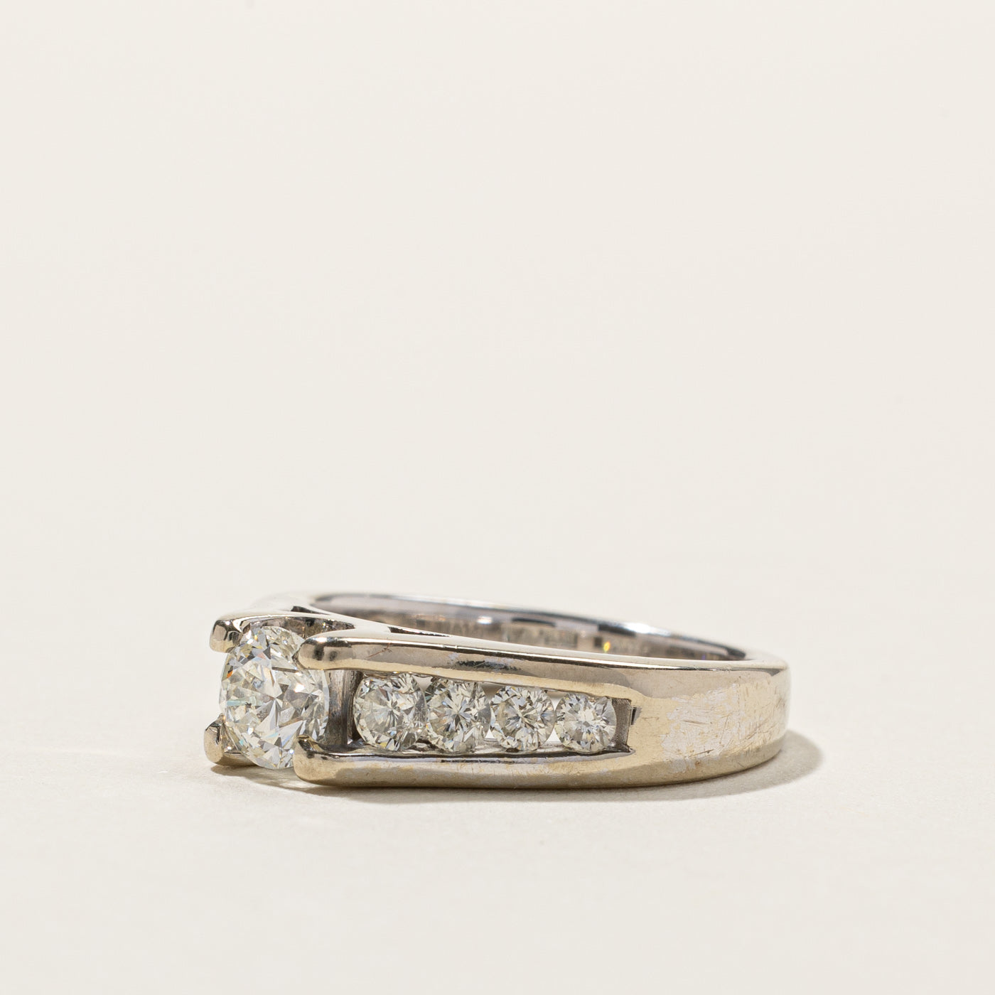 Channel Set Diamond Ring | 1.00ctw | SZ 4.5 |