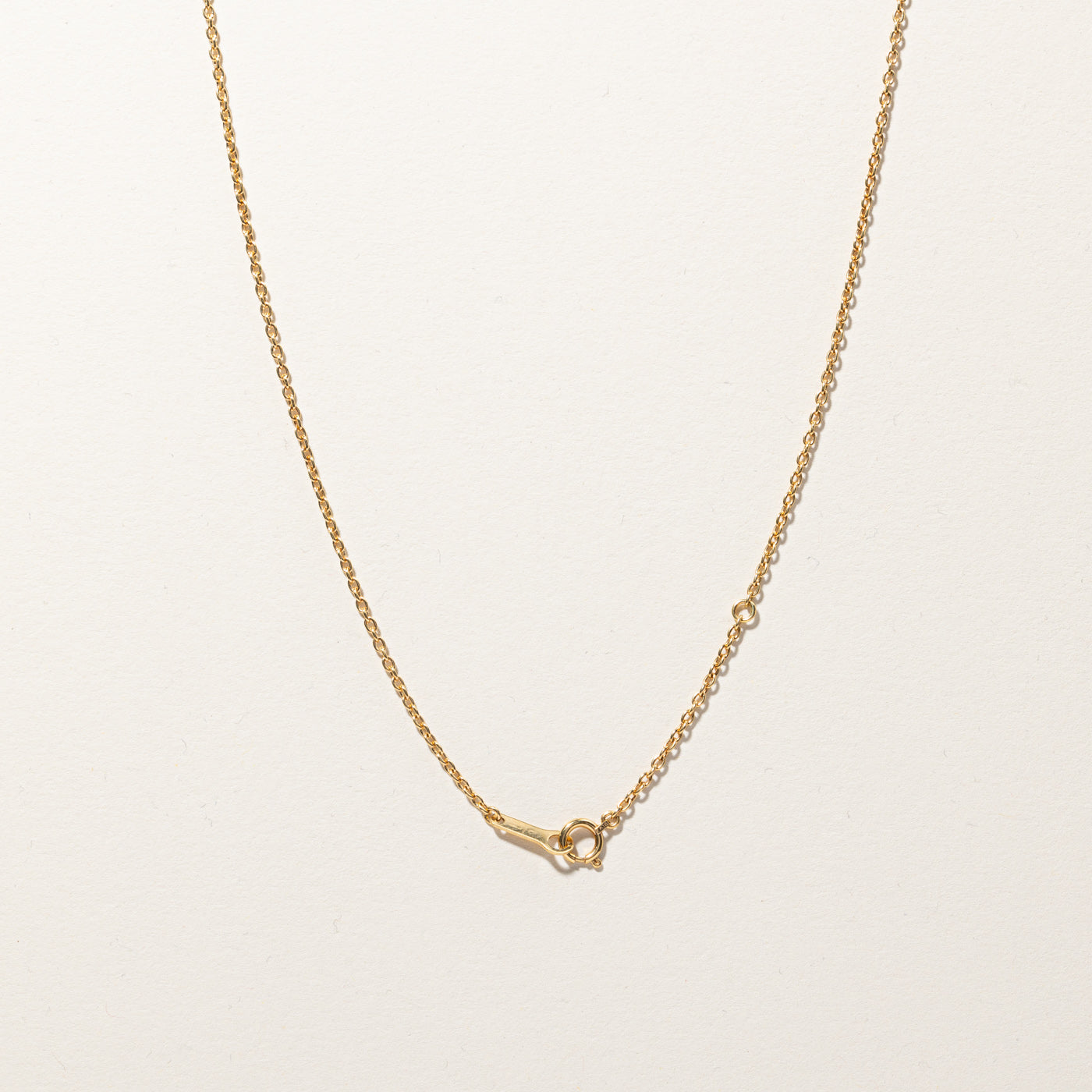 Pearl & Diamond Pendant Necklace |0.06ctw | 15"|