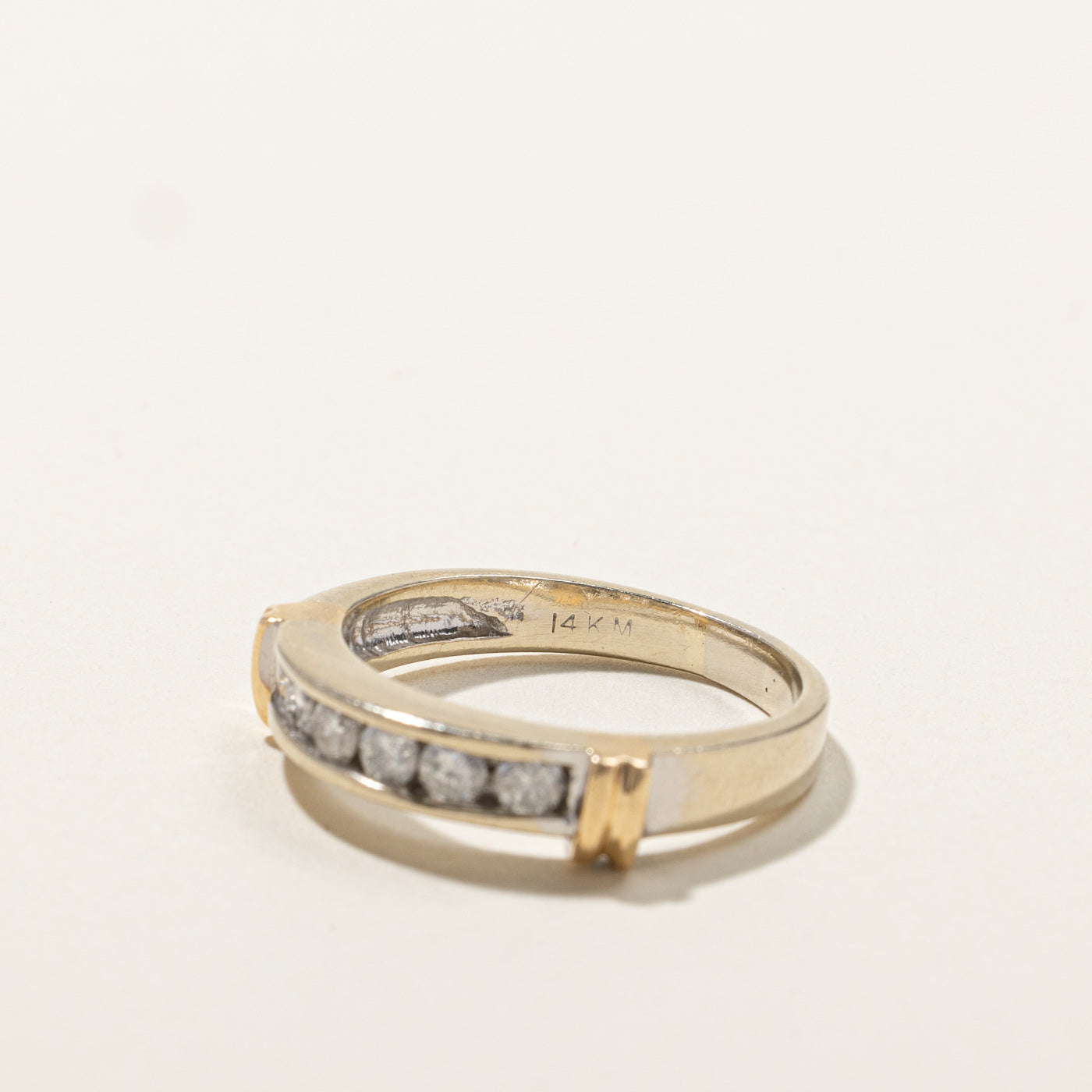 Channel Set Diamond Ring | 0.48ctw | SZ 7.75 |