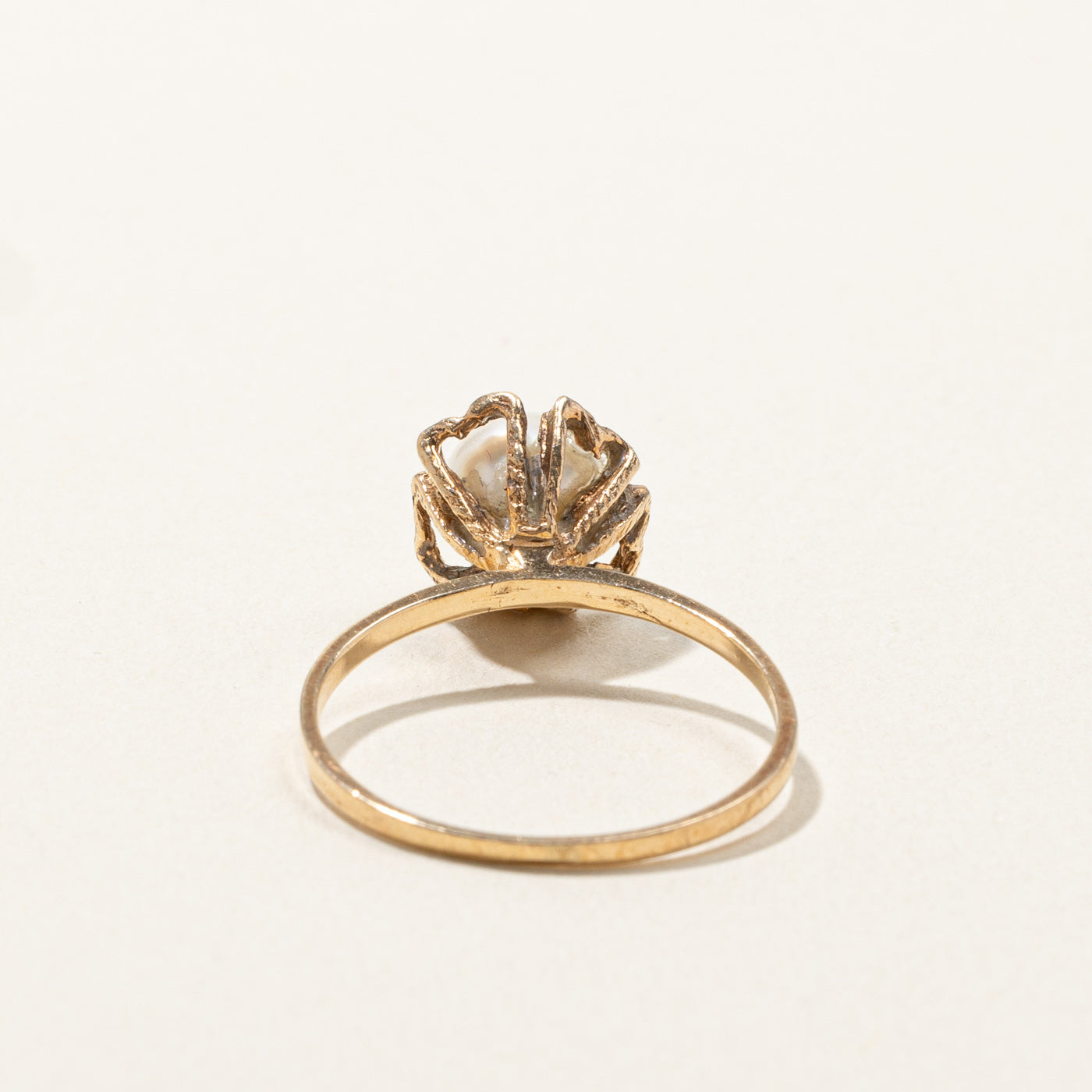 High Set Pearl Ring | SZ 7.25 |