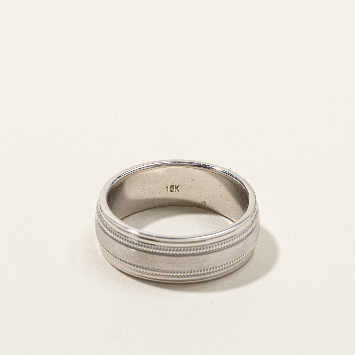 White Gold Band | SZ 8.75 |