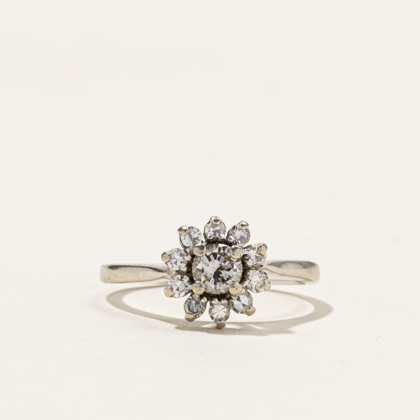Diamond Cluster Ring | 0.65ctw | SZ 6.5 |