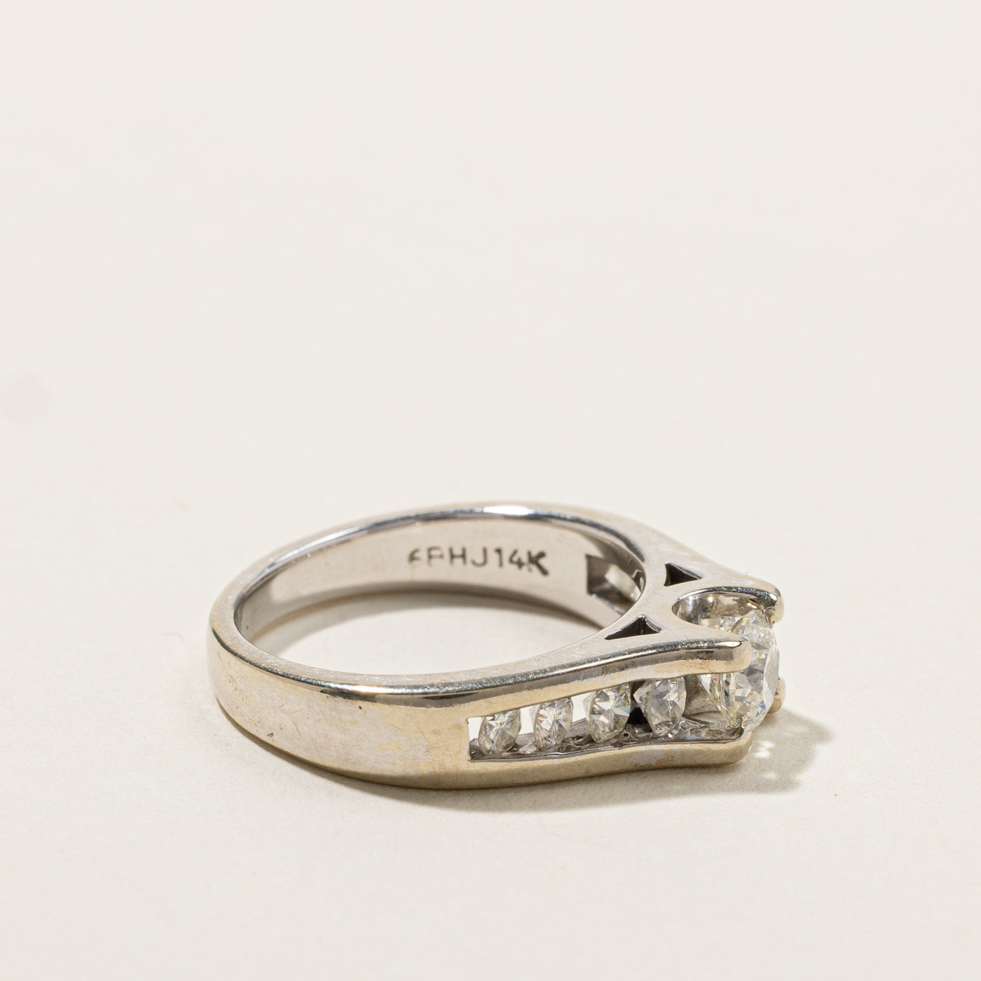 Channel Set Diamond Ring | 1.00ctw | SZ 4.5 |