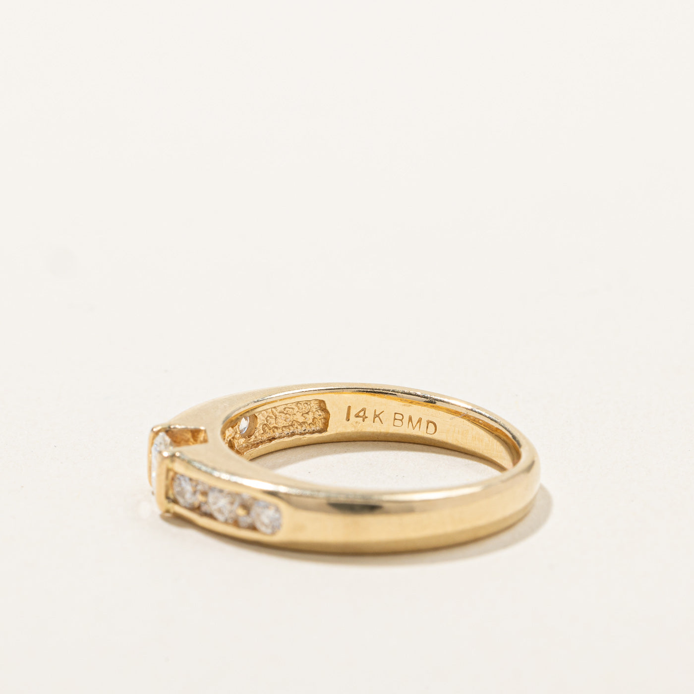 Channel Set Diamond Engagement Ring | 0.53ctw | SZ 5.5 |