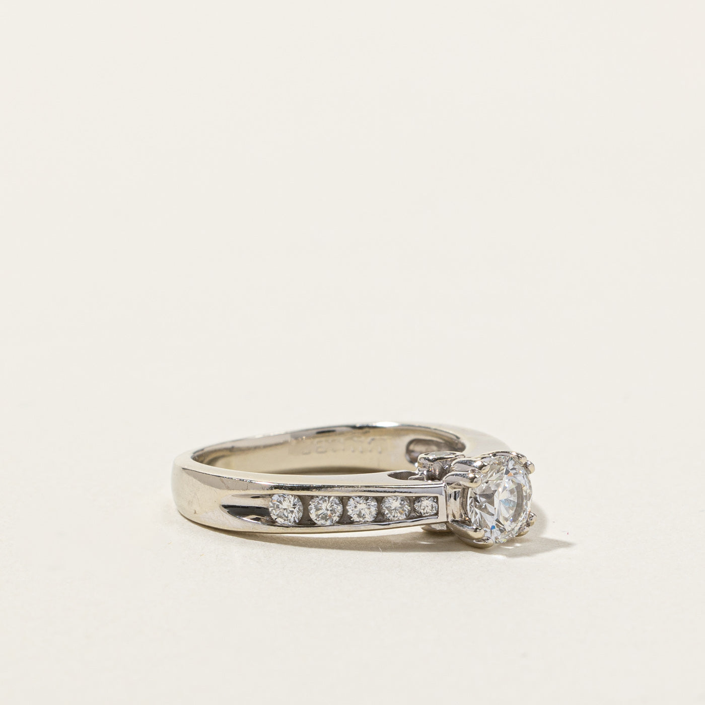 Canadian Diamond Engagement Ring | 0.81ctw SI2 G | SZ 5.25 |