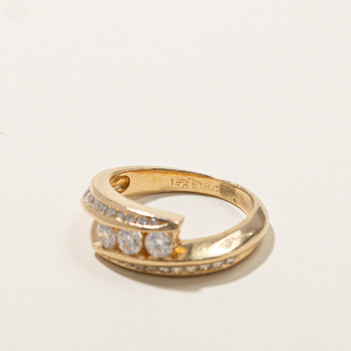 Bypass Diamond Ring | 0.47ctw | SZ 4.25 |