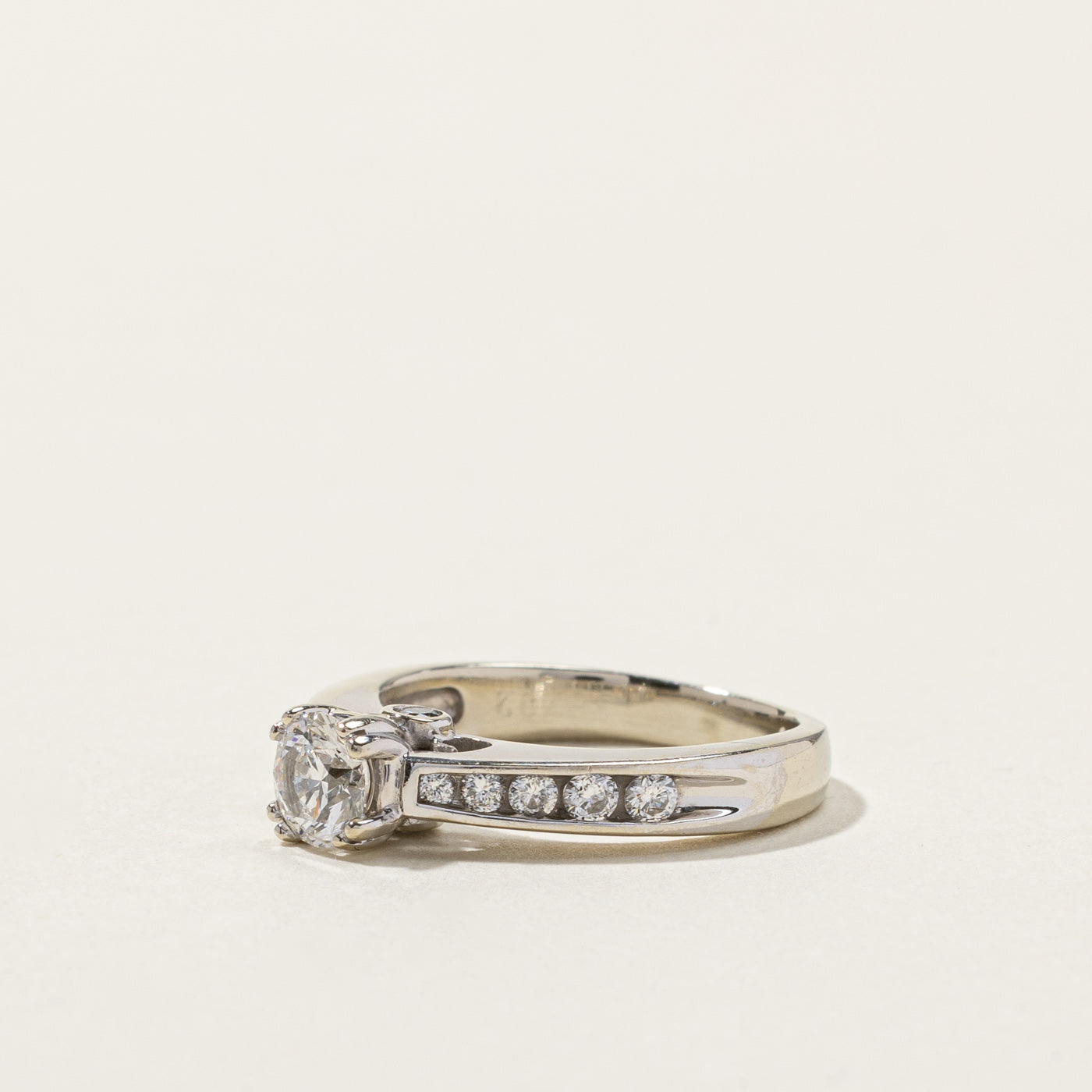 Canadian Diamond Engagement Ring | 0.81ctw SI2 G | SZ 5.25 |