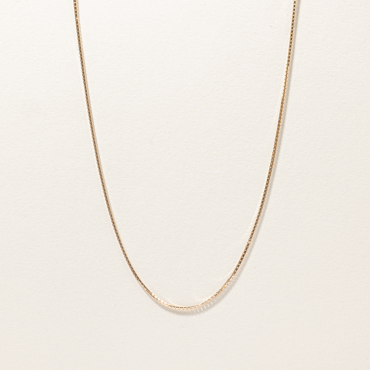 Gold Box Chain | 24"|