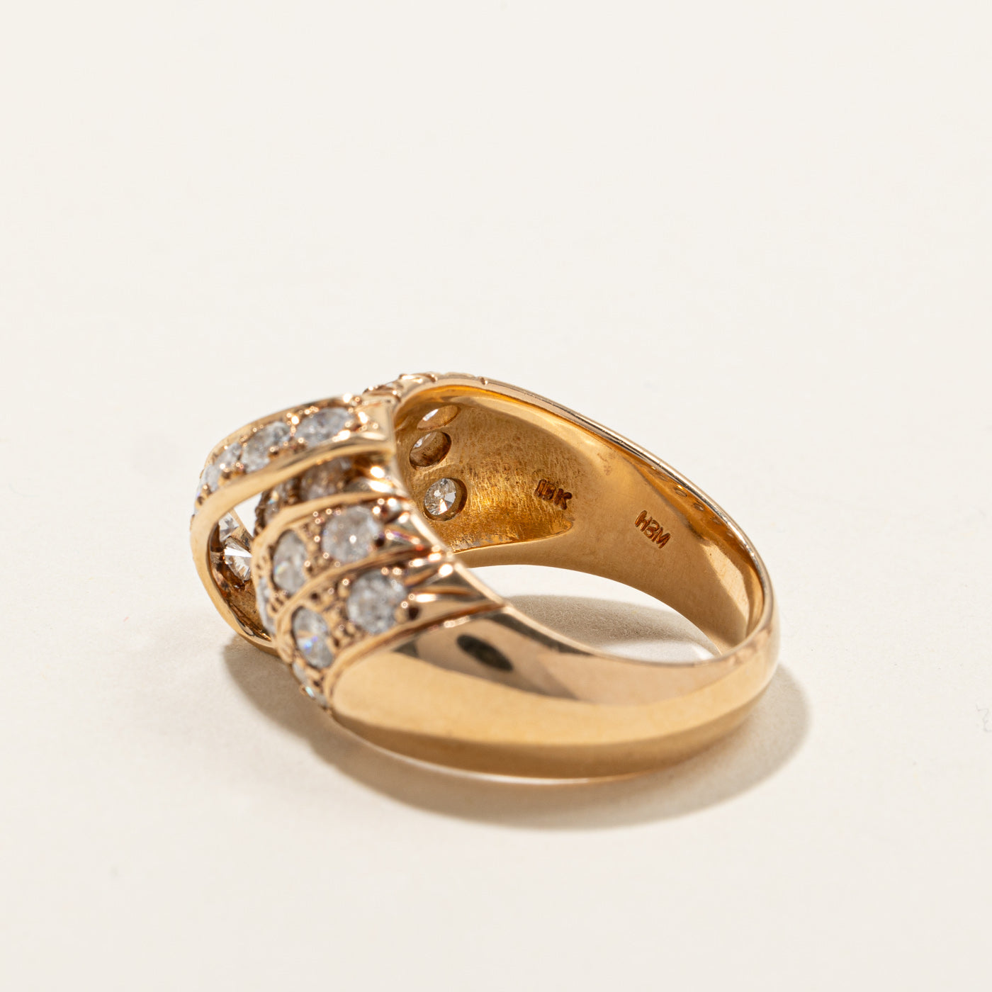 Cluster Set Diamond Dome Ring | 2.24ctw | SZ 8.25 |
