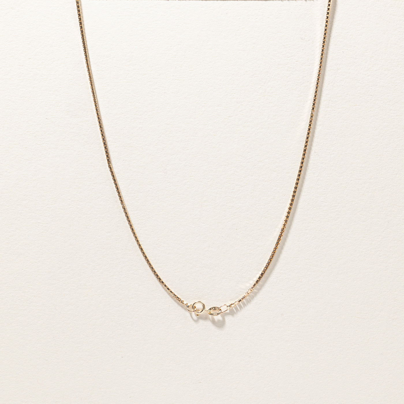 Gold Box Chain | 24"|