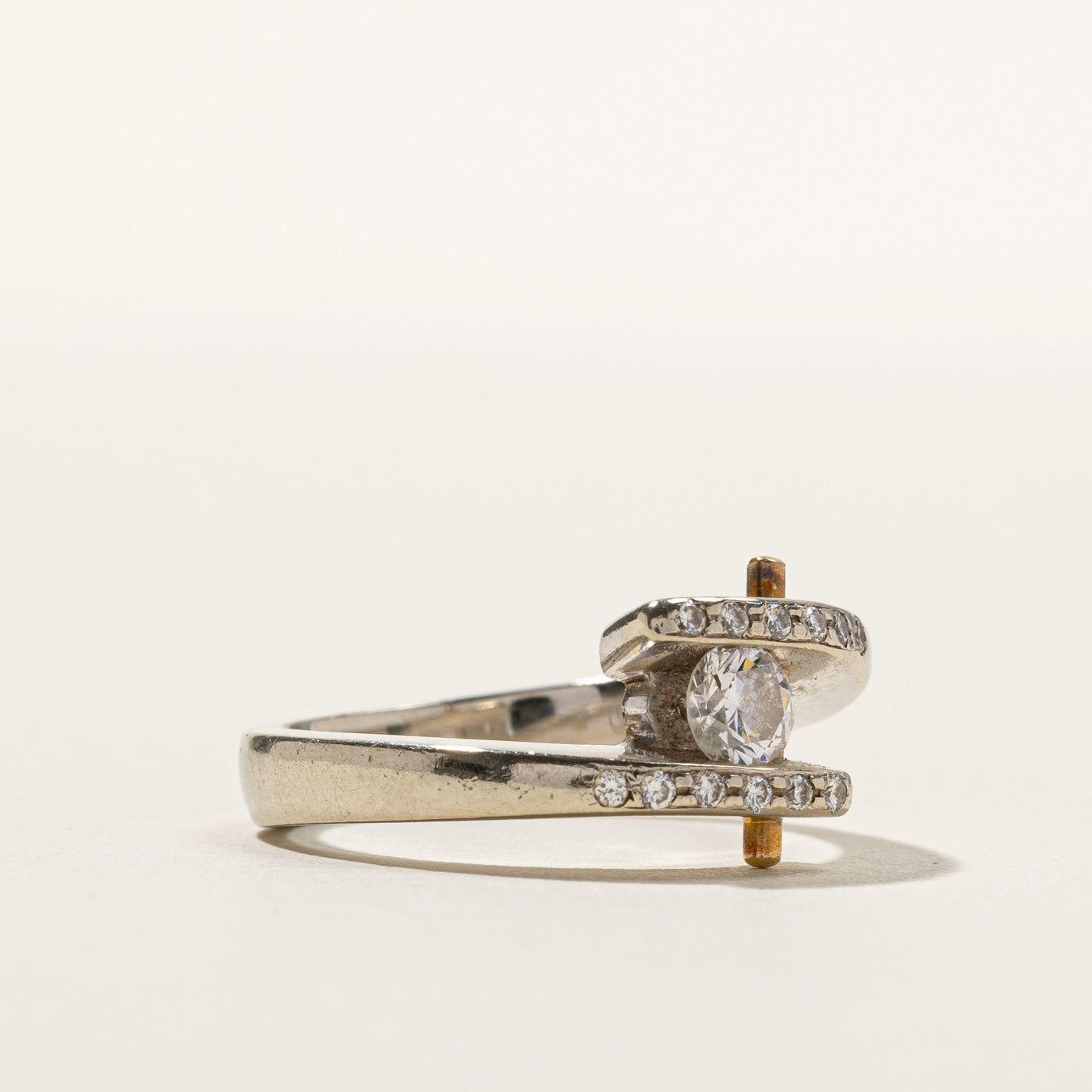 Bypass Canadian Diamond Ring | 0.44ctw | SZ 6.5 |
